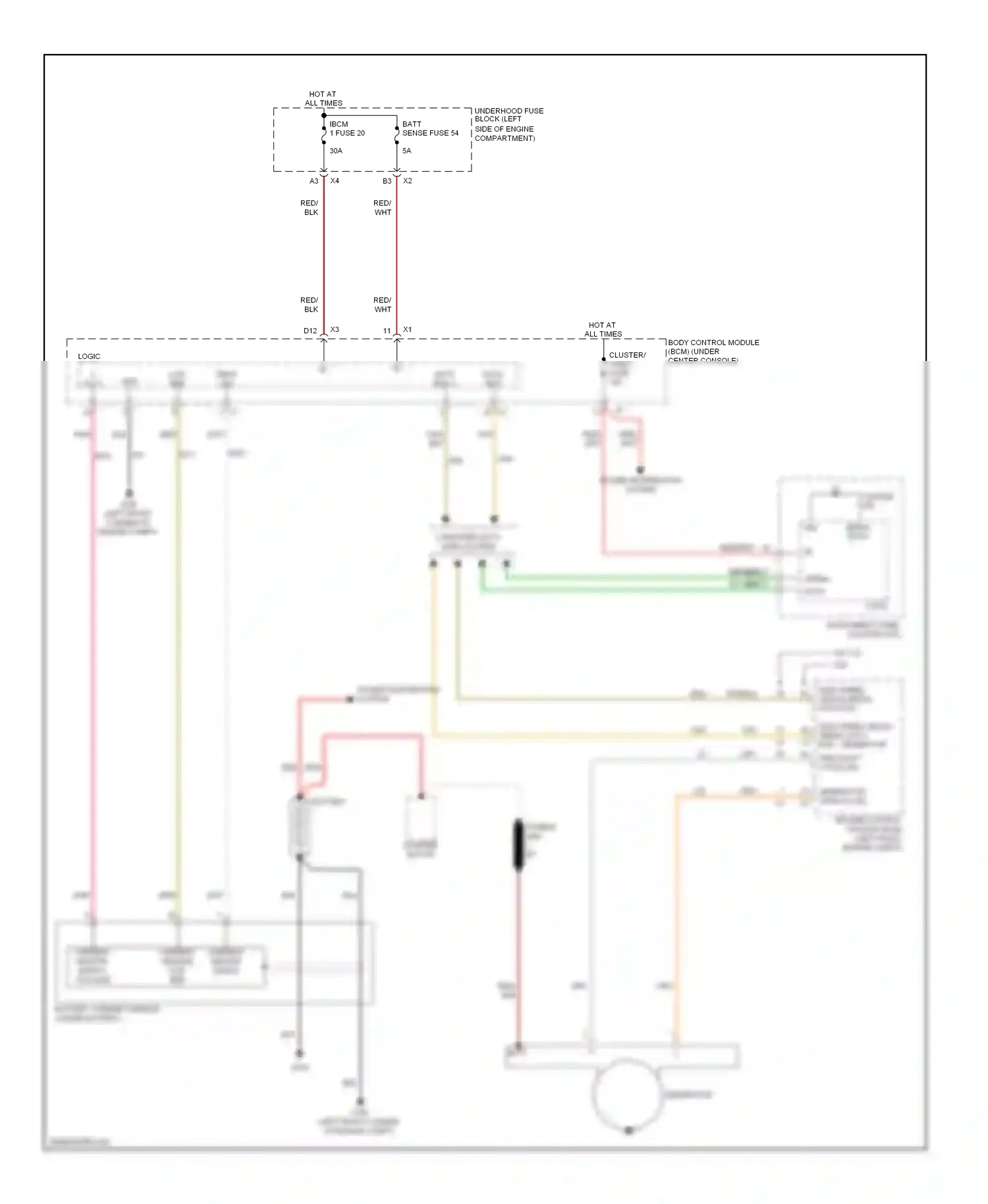 Wiring diagram low ref for Chevrolet Malibu VIII (2011-2014) (15 of 21)