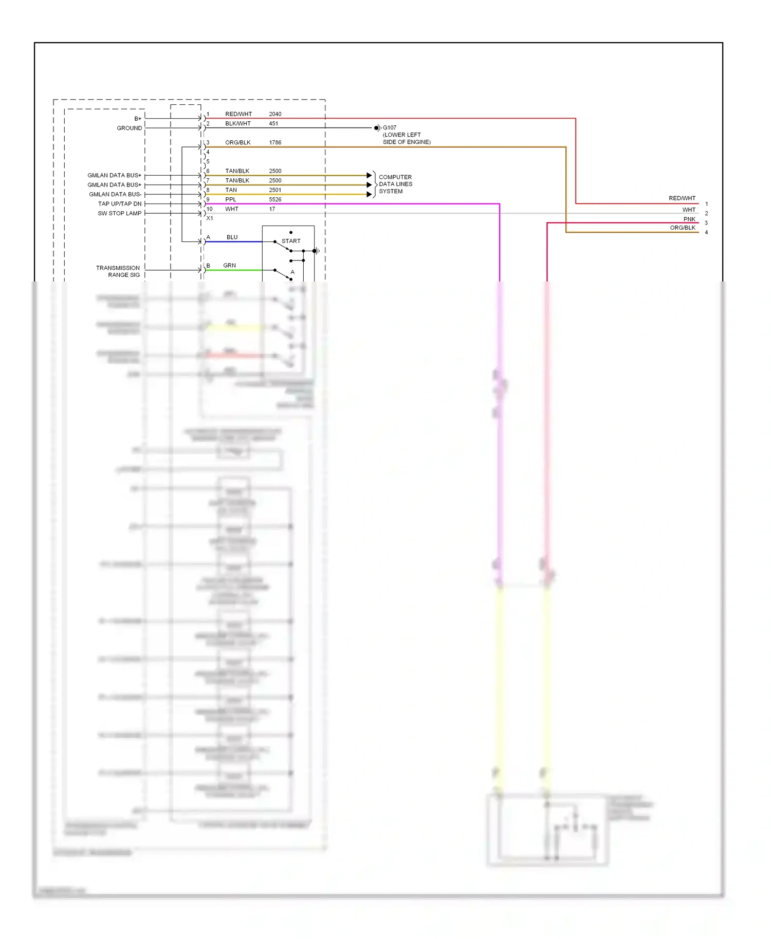 Wiring diagram low ref for Chevrolet Malibu VIII (2011-2014) (11 of 21)