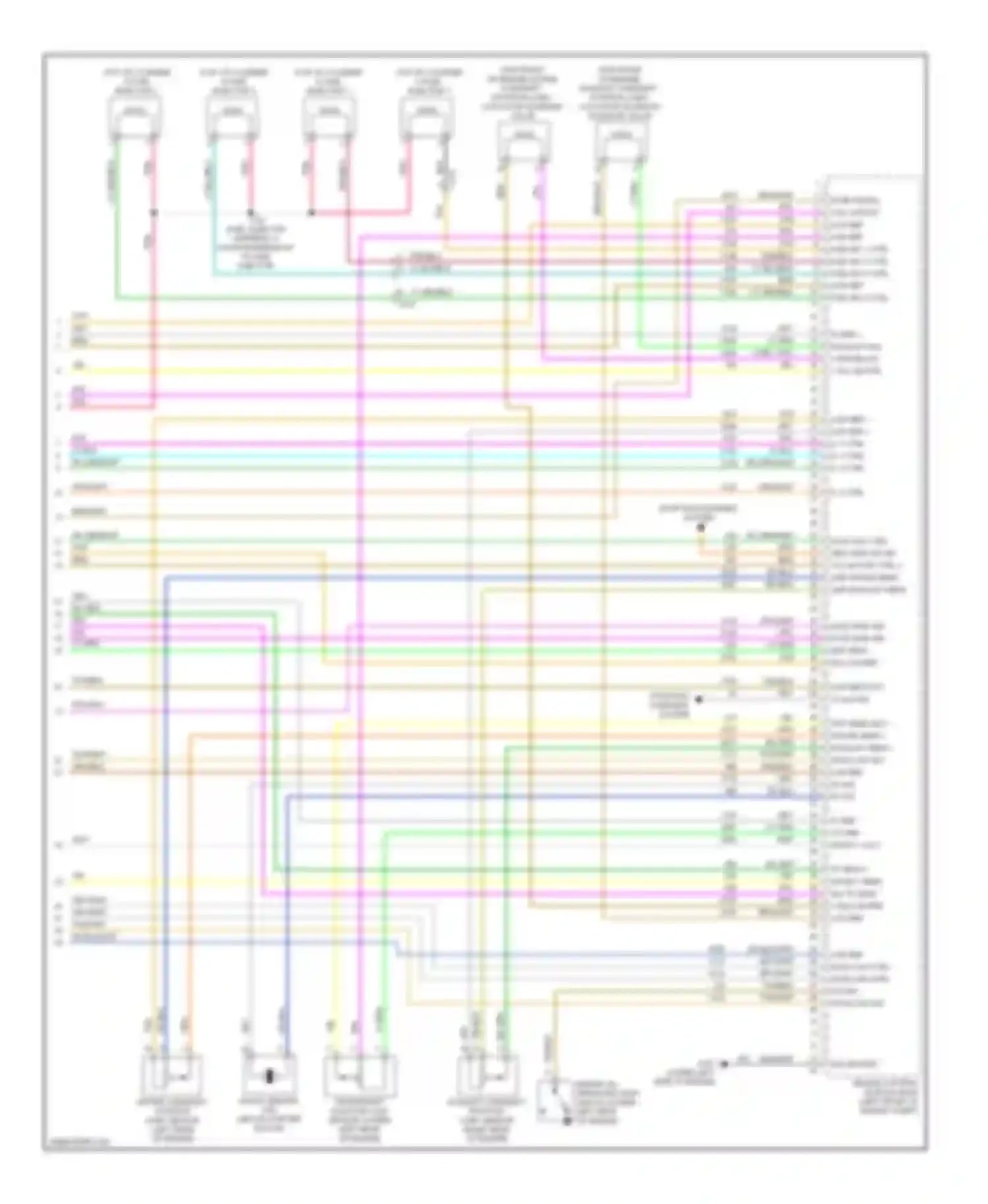 Wiring diagram map sens sig low ref for Chevrolet Malibu VIII (2011-2014) (1 of 3)