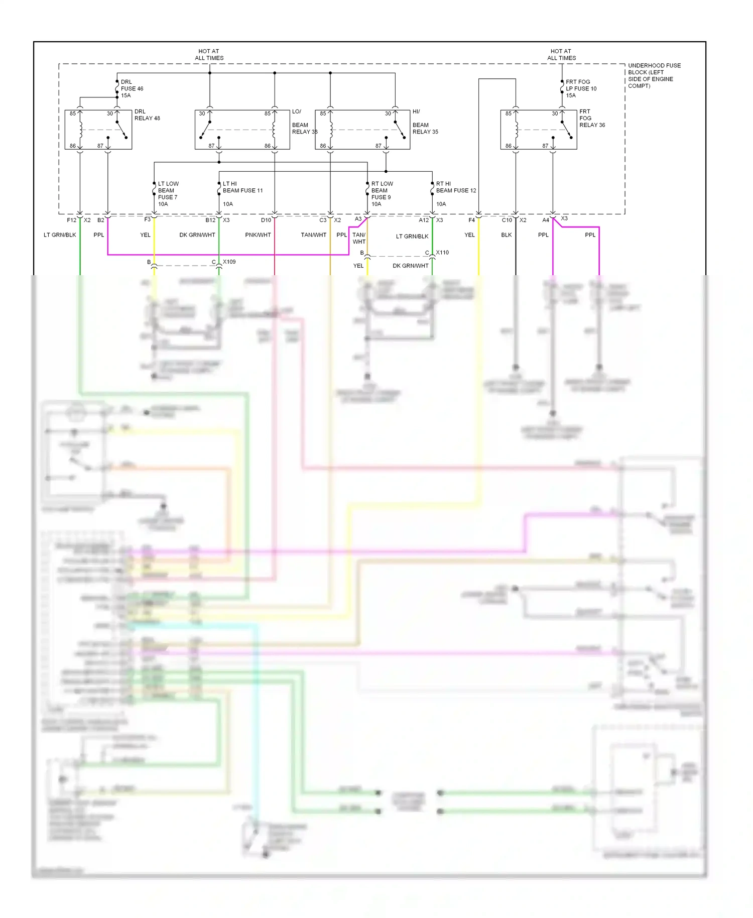 Wiring diagram ser data for Chevrolet Malibu VIII (2011-2014) (2 of 2)