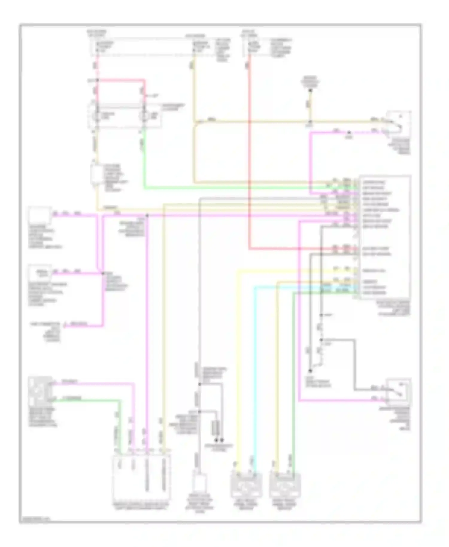 Wiring diagram ppl serial data for Chevrolet Pickup C2500  (1988-2000) (1 of 3)
