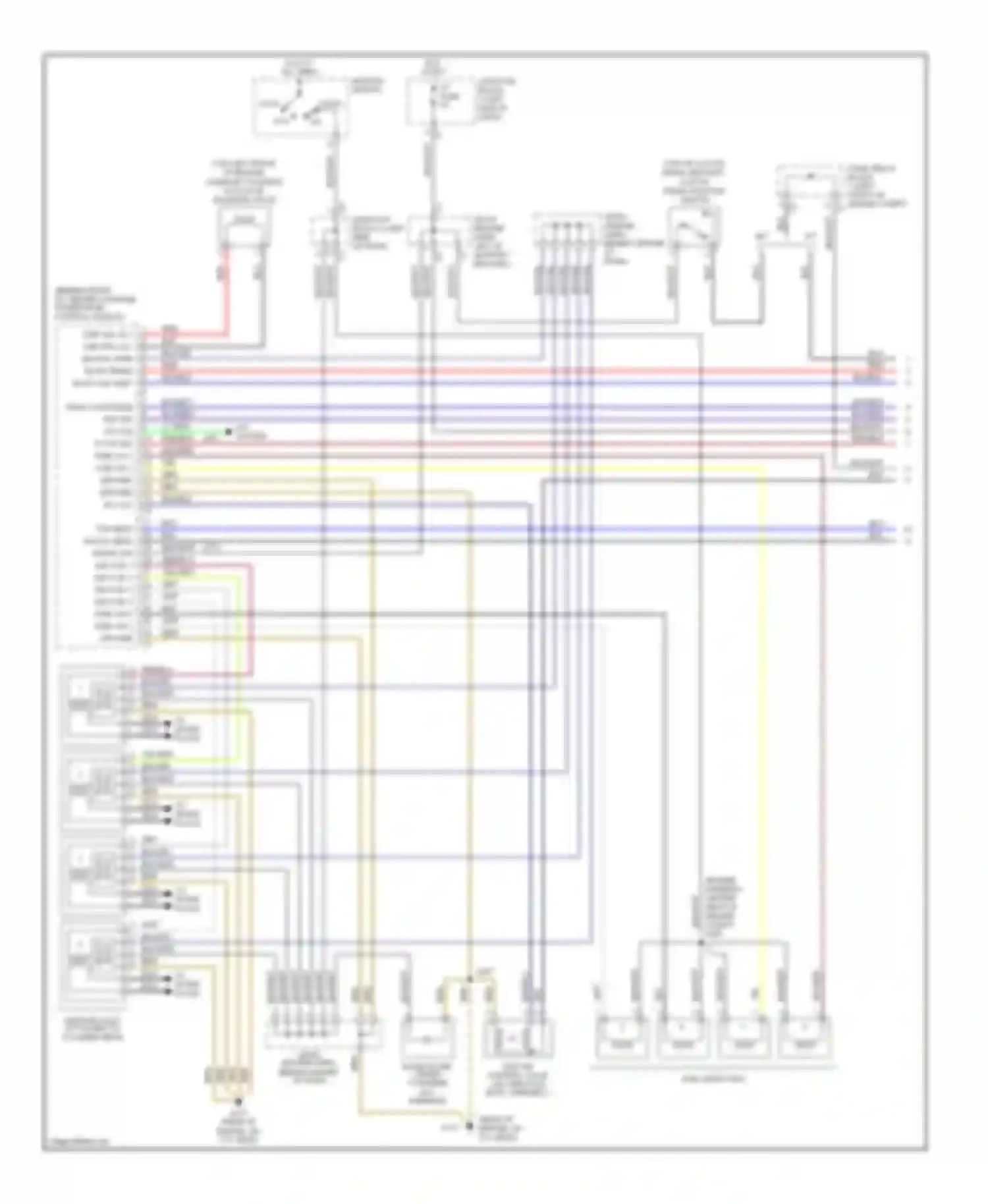 Prizm Chevrolet I (1997-2002): Wiring diagram engine performance 1.8l vin 8s, without 4 speed a/t (1
of 3)
