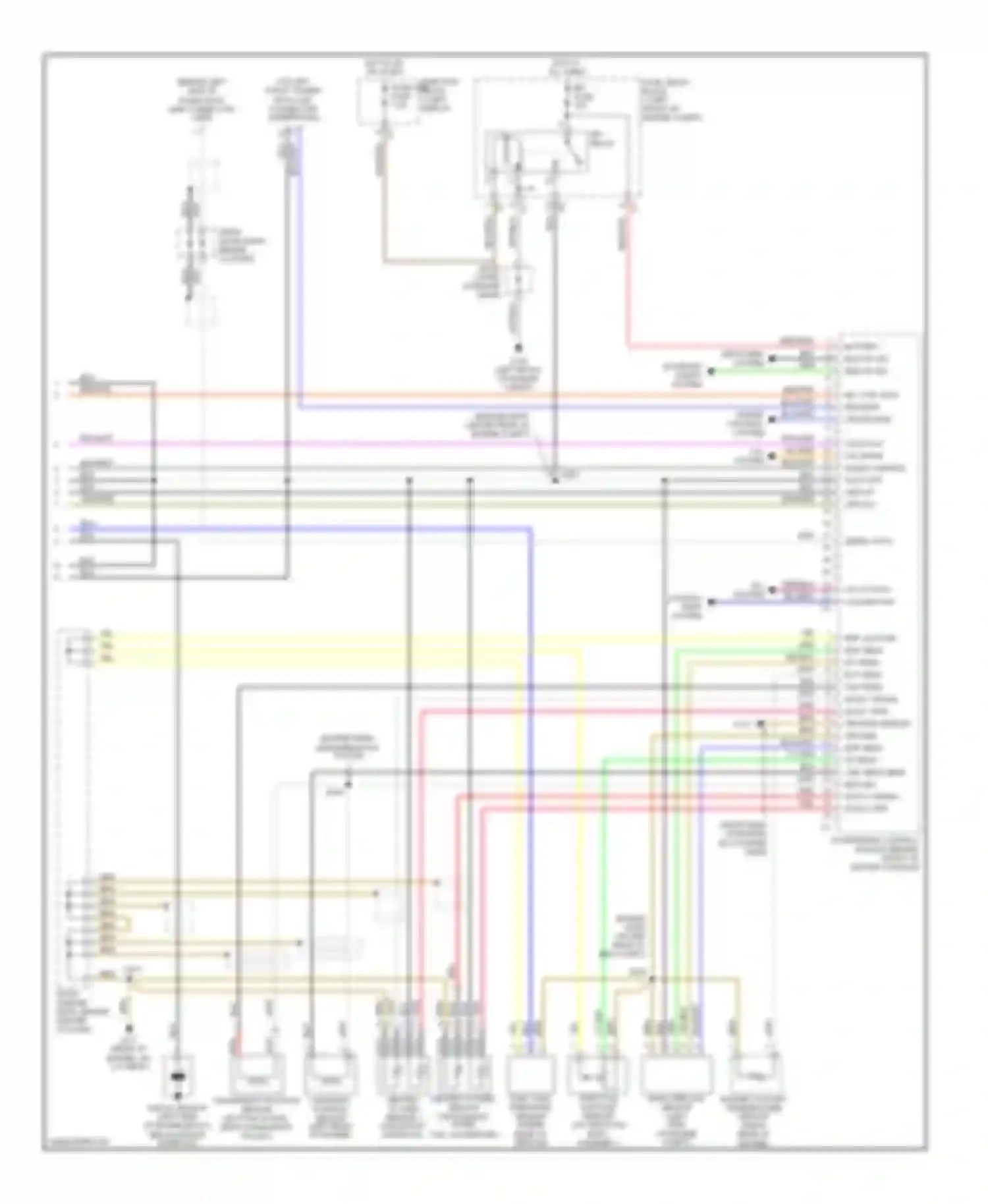 Wiring diagram defogger system for Chevrolet Prizm I (1997-2002) (2 of 2)