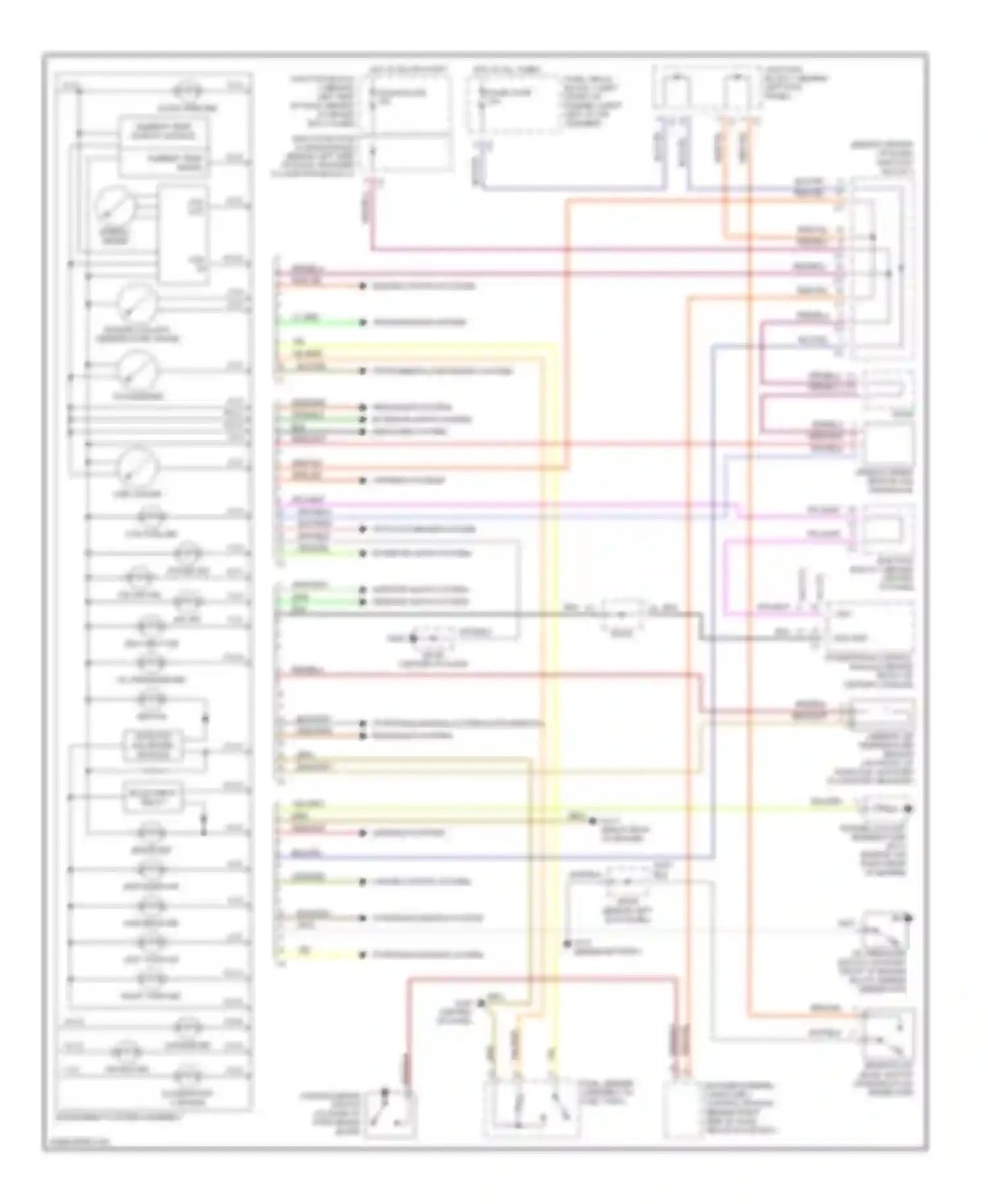 Wiring diagram grn/blk for Chevrolet Prizm I (1997-2002) (2 of 2)