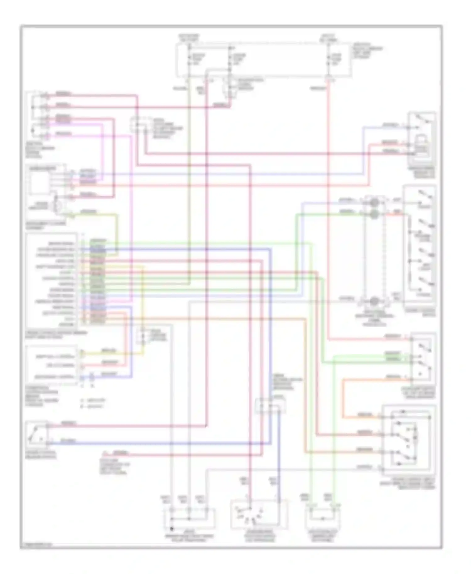Wiring diagram solid state for Chevrolet Prizm I (1997-2002) (1 of 5)