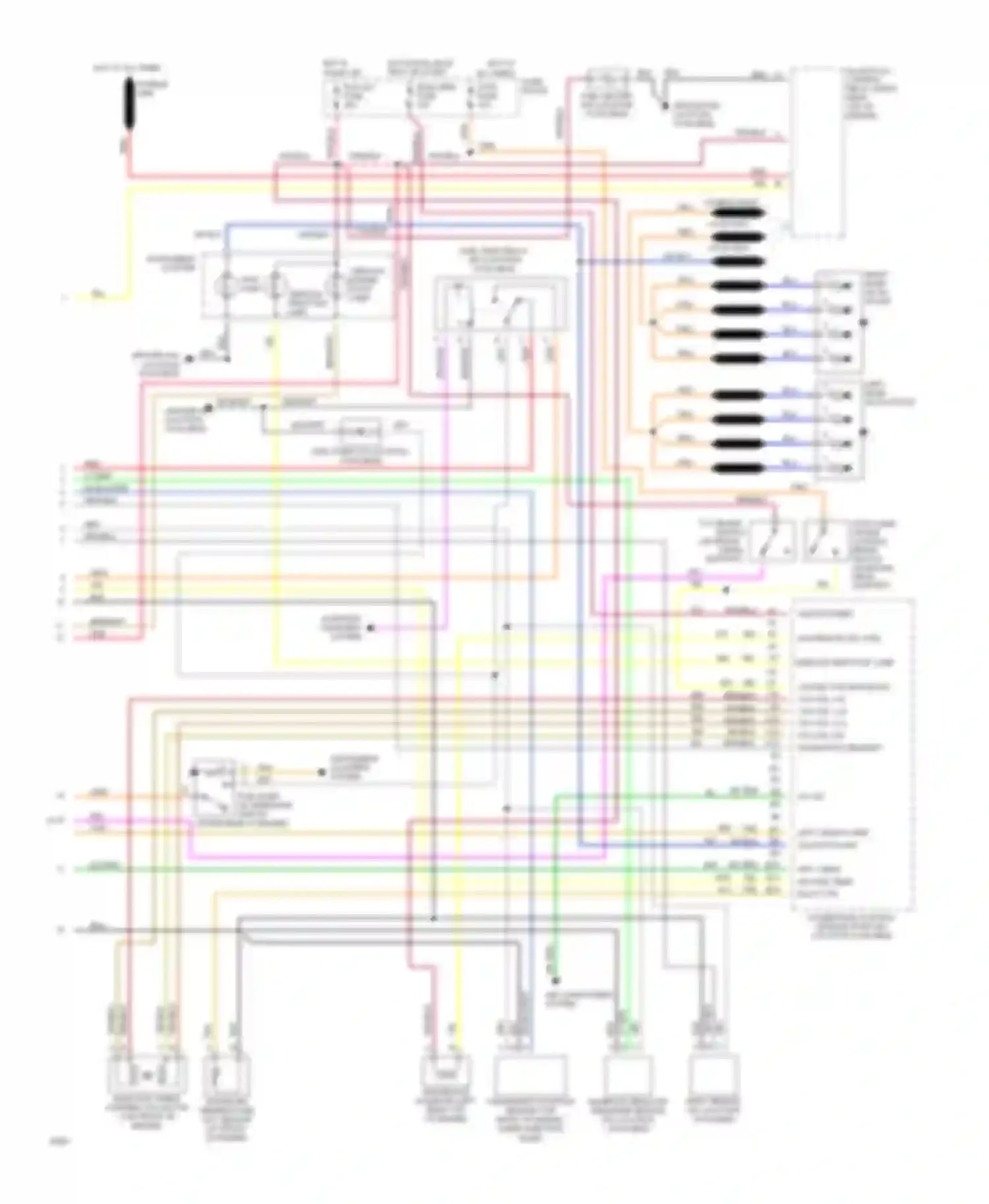 RV Cutaway G30 Chevrolet  (1985-1994): Wiring diagram engine performance 6.5l (vin f)s (2 of 2)