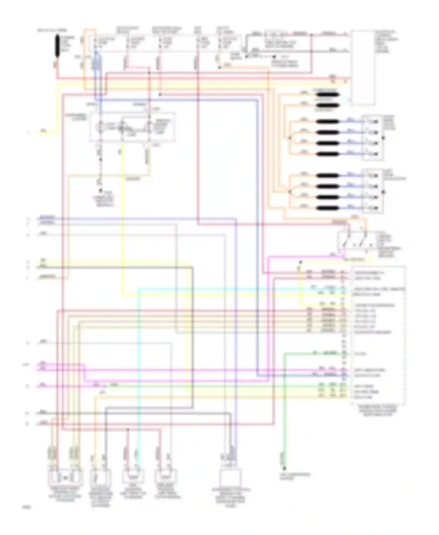 RV Cutaway G30 Chevrolet  (1985-1994): Wiring diagram engine performance 6.5l (vin p)s (2 of 2)