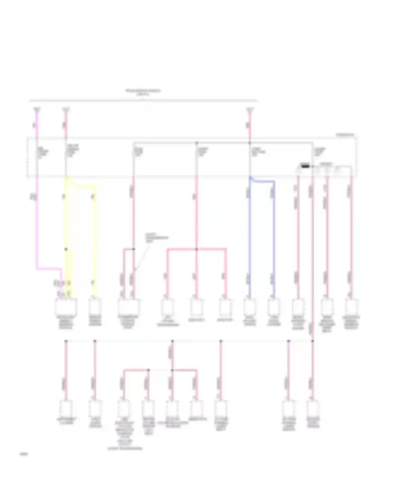 RV Cutaway G30 Chevrolet  (1985-1994): Power distribution circuit, gasoline (3 of 4)