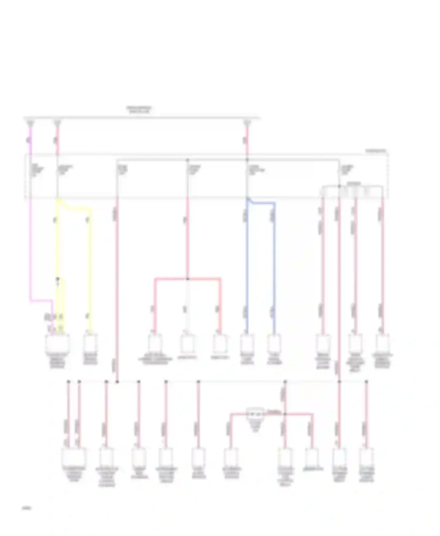 RV Cutaway G30 Chevrolet  (1985-1994): Power distribution circuit, gasoline (4 of 4)