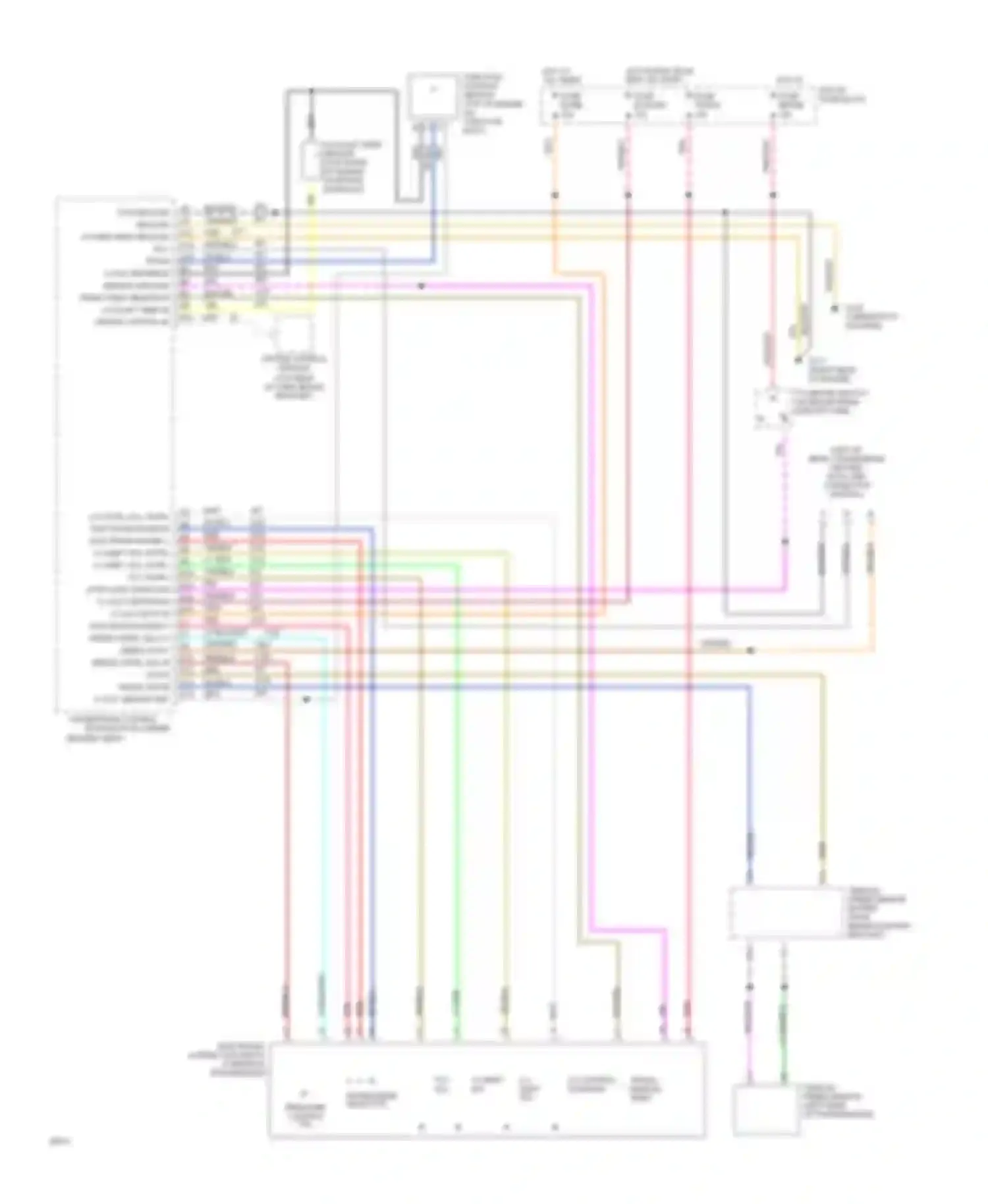 RV Cutaway G30 Chevrolet  (1985-1994): 4.3l (vin z), transmission circuit, 4l60-e
