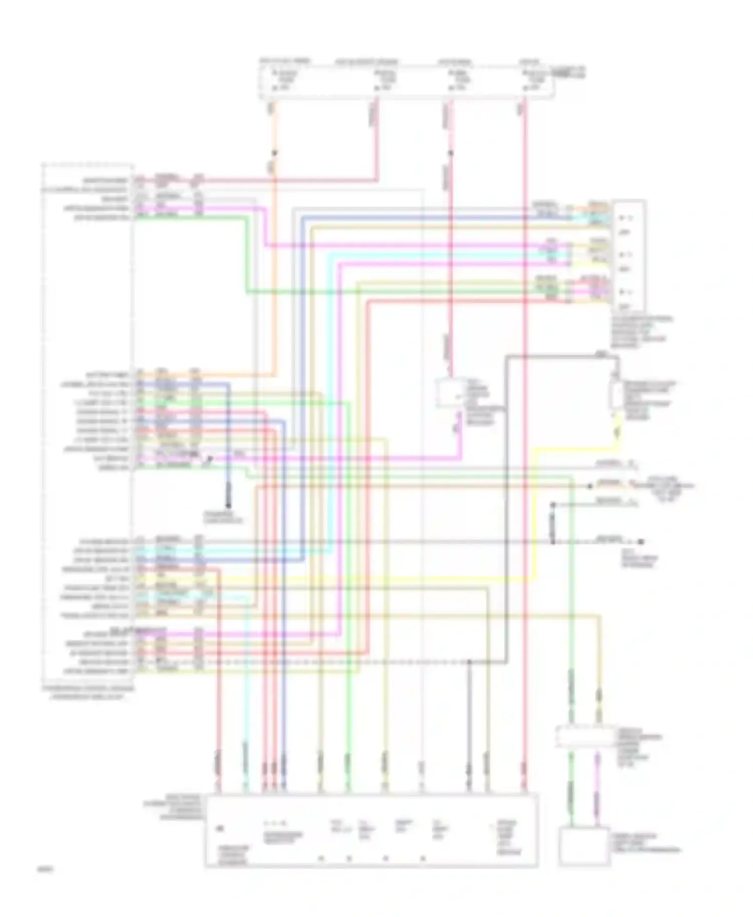Wiring diagram ecm-b fuse for Chevrolet RV Cutaway G30  (1985-1994) (1 of 4)