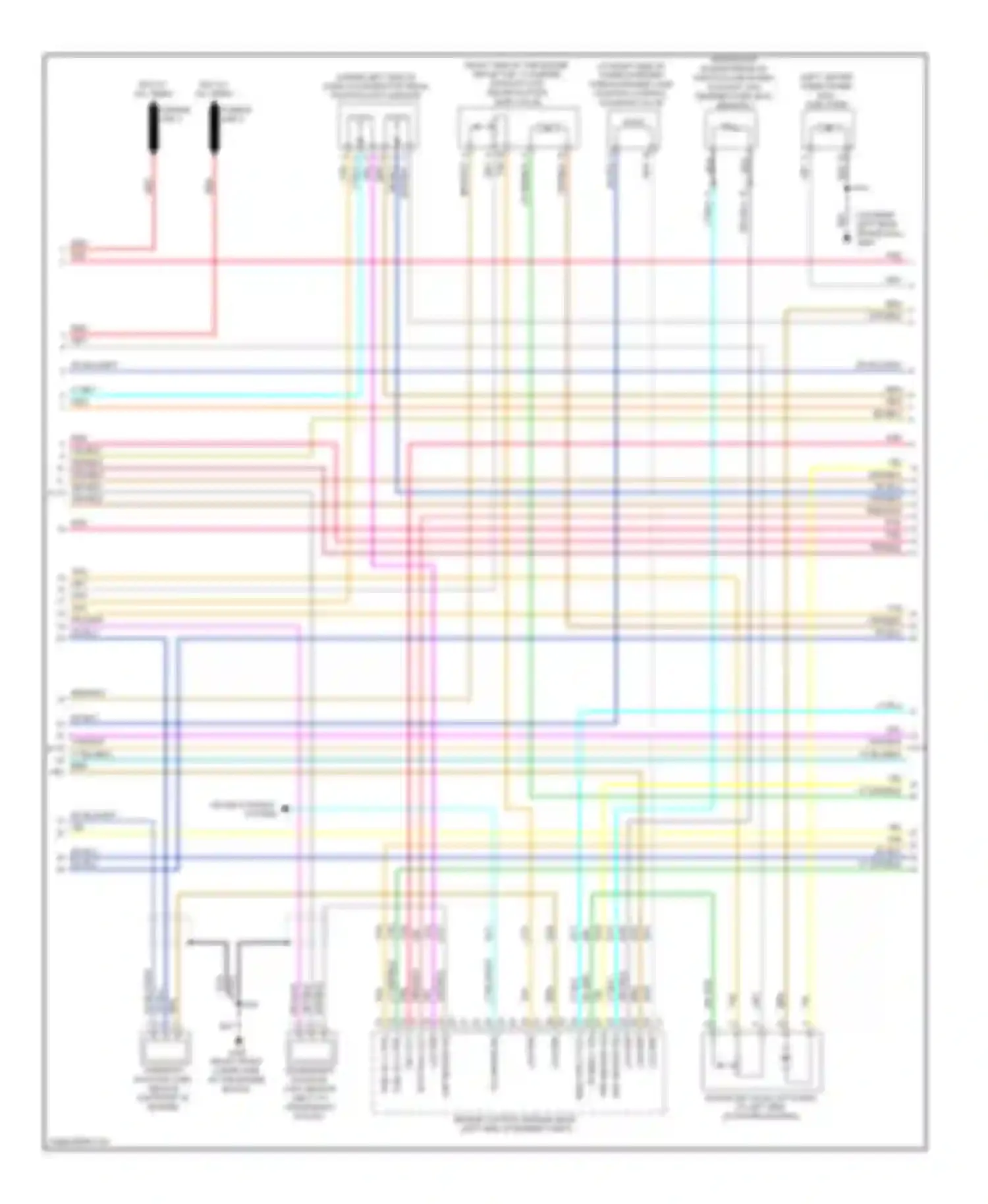 RV Cutaway G3500 Chevrolet  (1997-2013): Wiring diagram engine performance 6.6l vin 6 (3 of 5)
