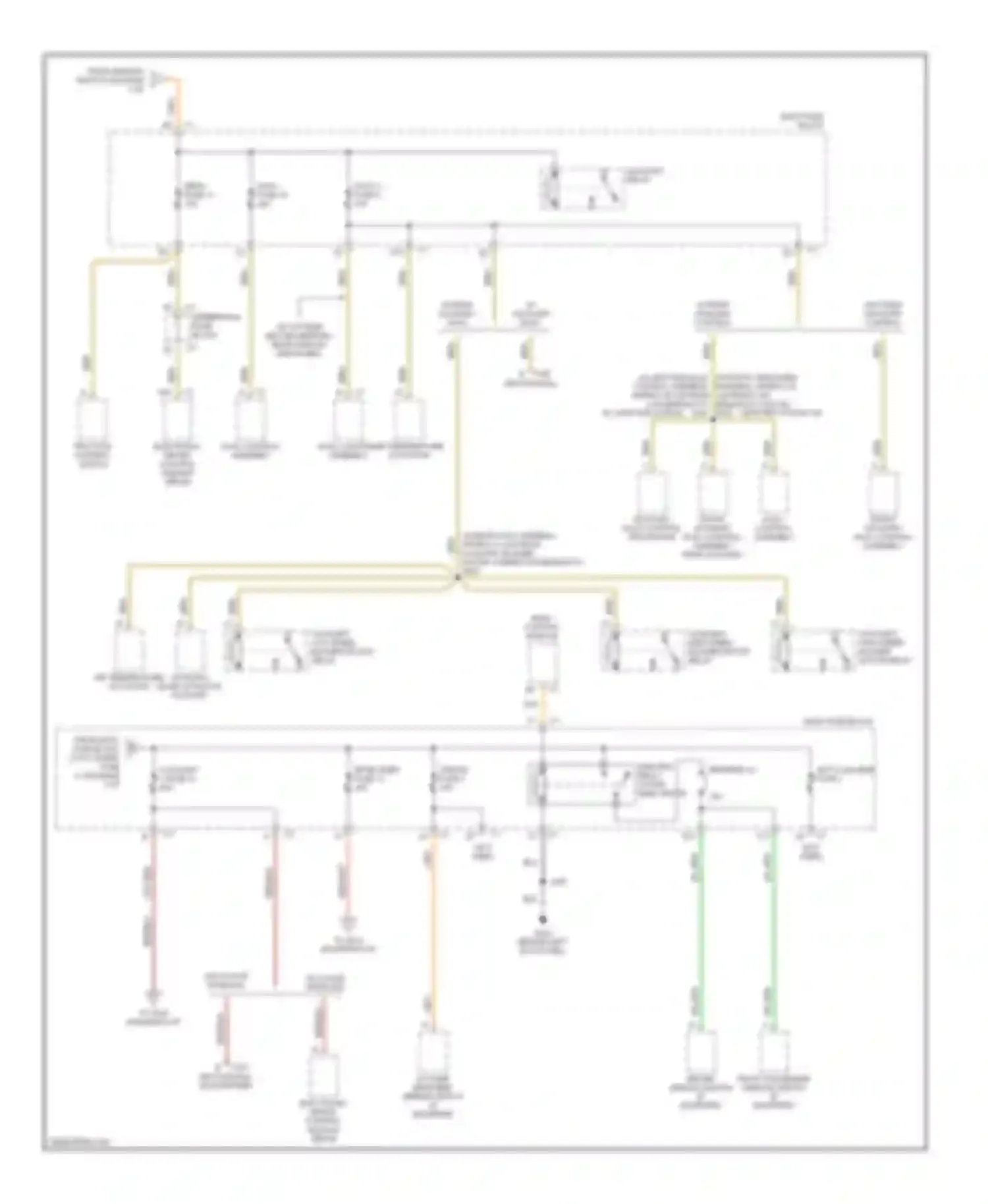 Wiring diagram auxiliary hvac control processor for Chevrolet RV Cutaway G3500  (1997-2013) (1 of 5)