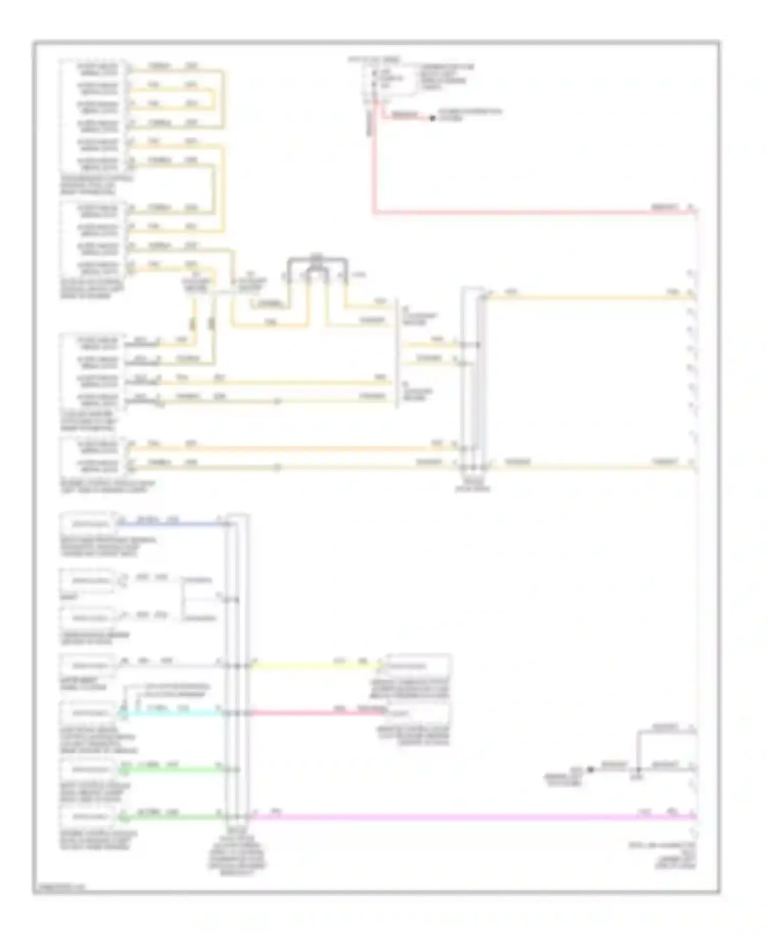 Wiring diagram data clss 2 for Chevrolet RV Cutaway G3500  (1997-2013) (2 of 2)