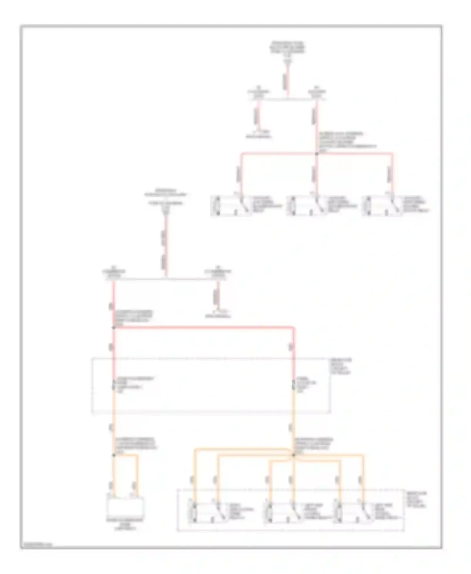 Wiring diagram right side access panel relay 6 for Chevrolet RV Cutaway G3500  (1997-2013) (1 of 5)