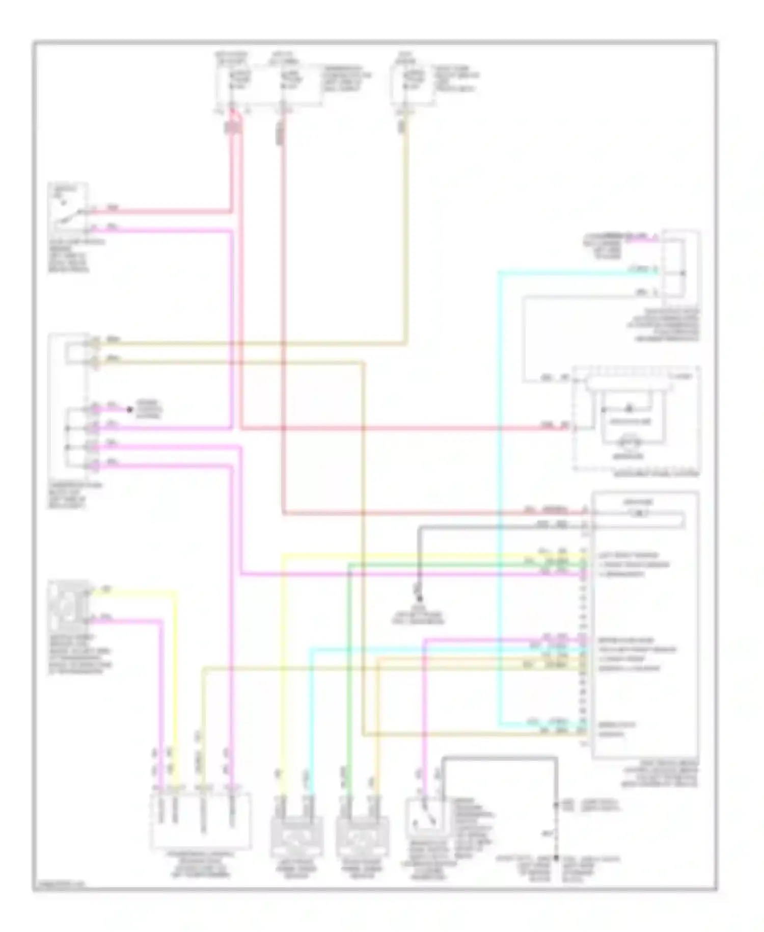 Wiring diagram serial data ignition for Chevrolet RV Cutaway G3500  (1997-2013) (1 of 2)