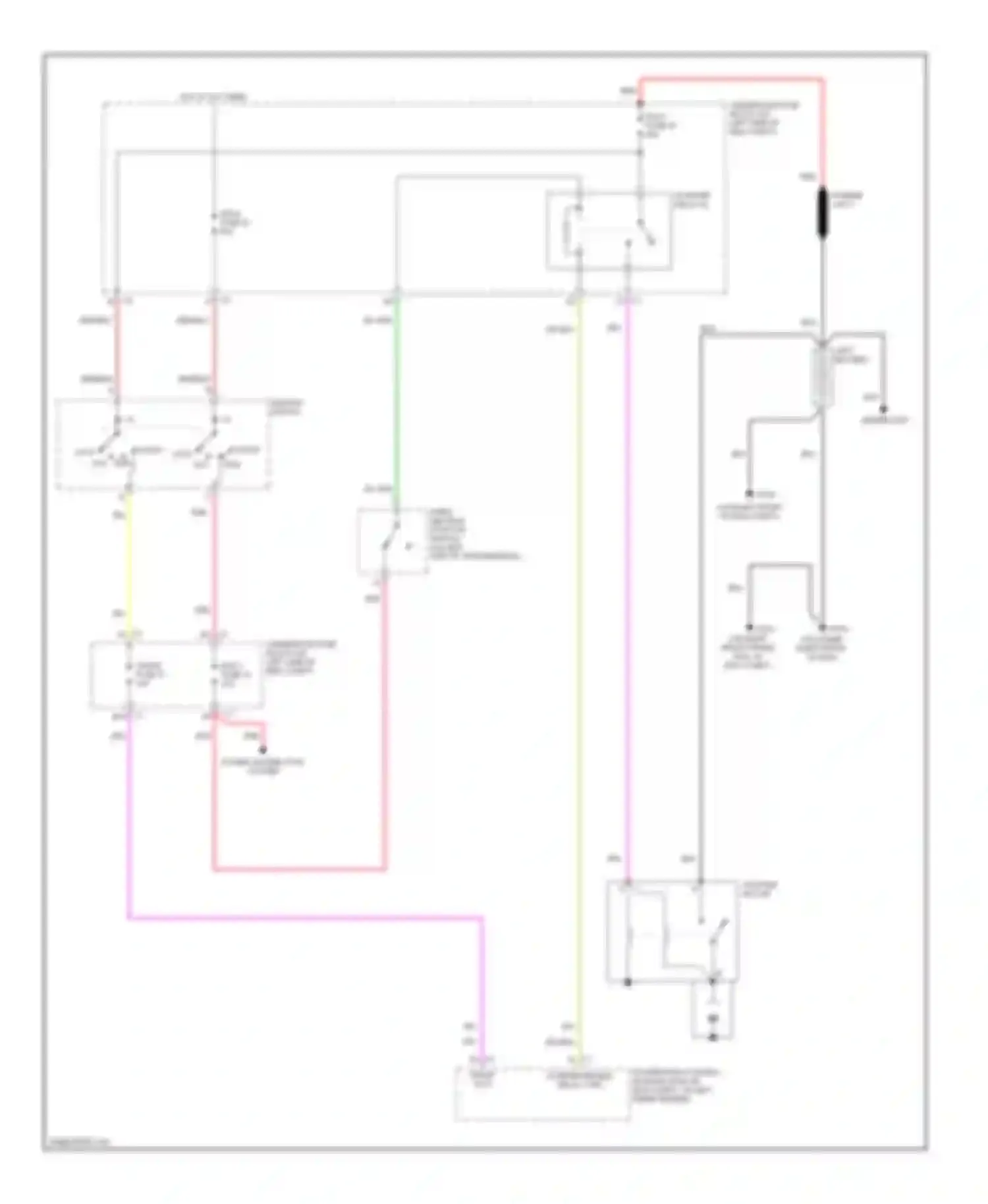 Wiring diagram starter enable relay ctrl for Chevrolet RV Cutaway G3500  (1997-2013) (2 of 10)