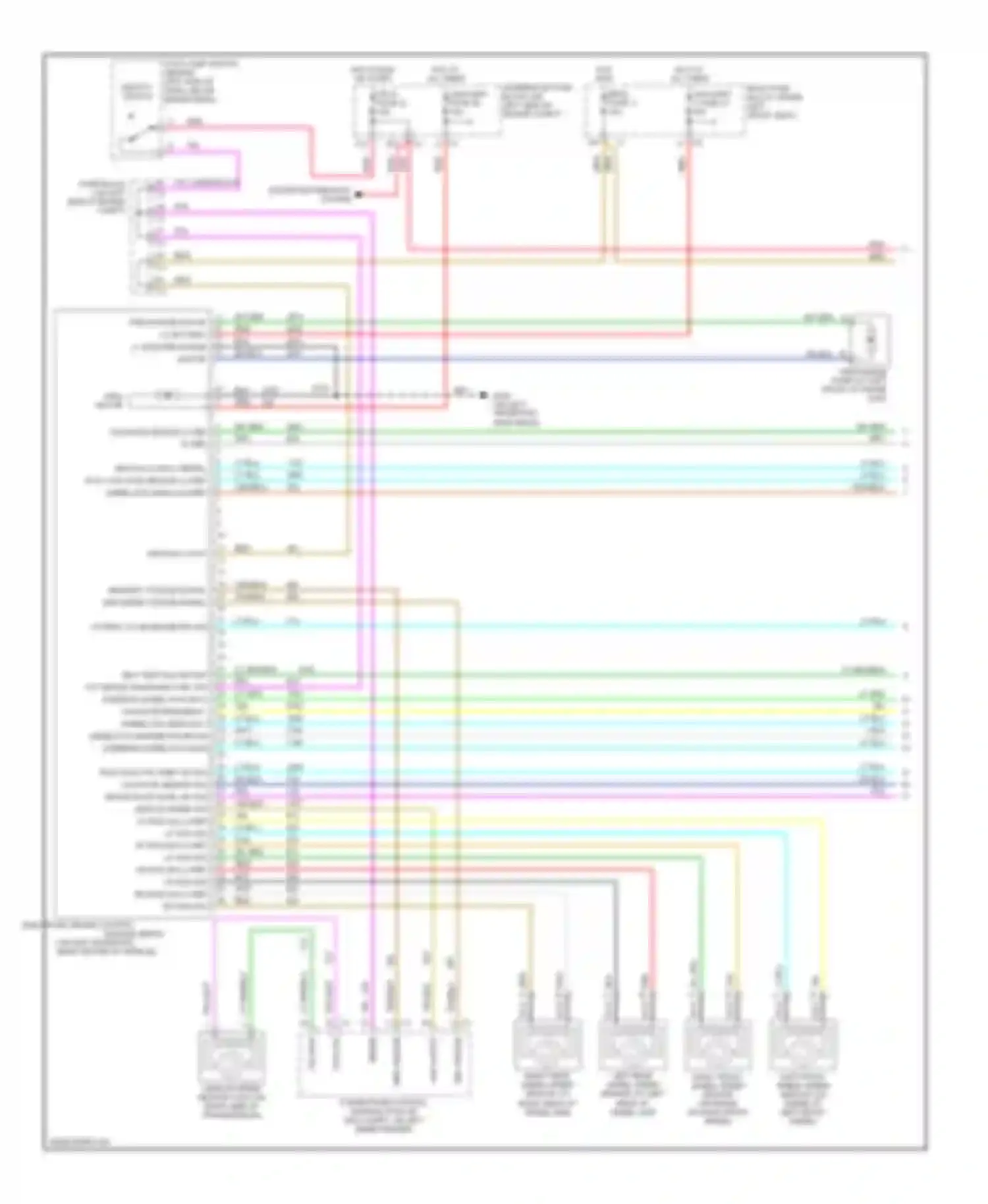 Wiring diagram vss output for Chevrolet RV Cutaway G3500  (1997-2013) (3 of 3)