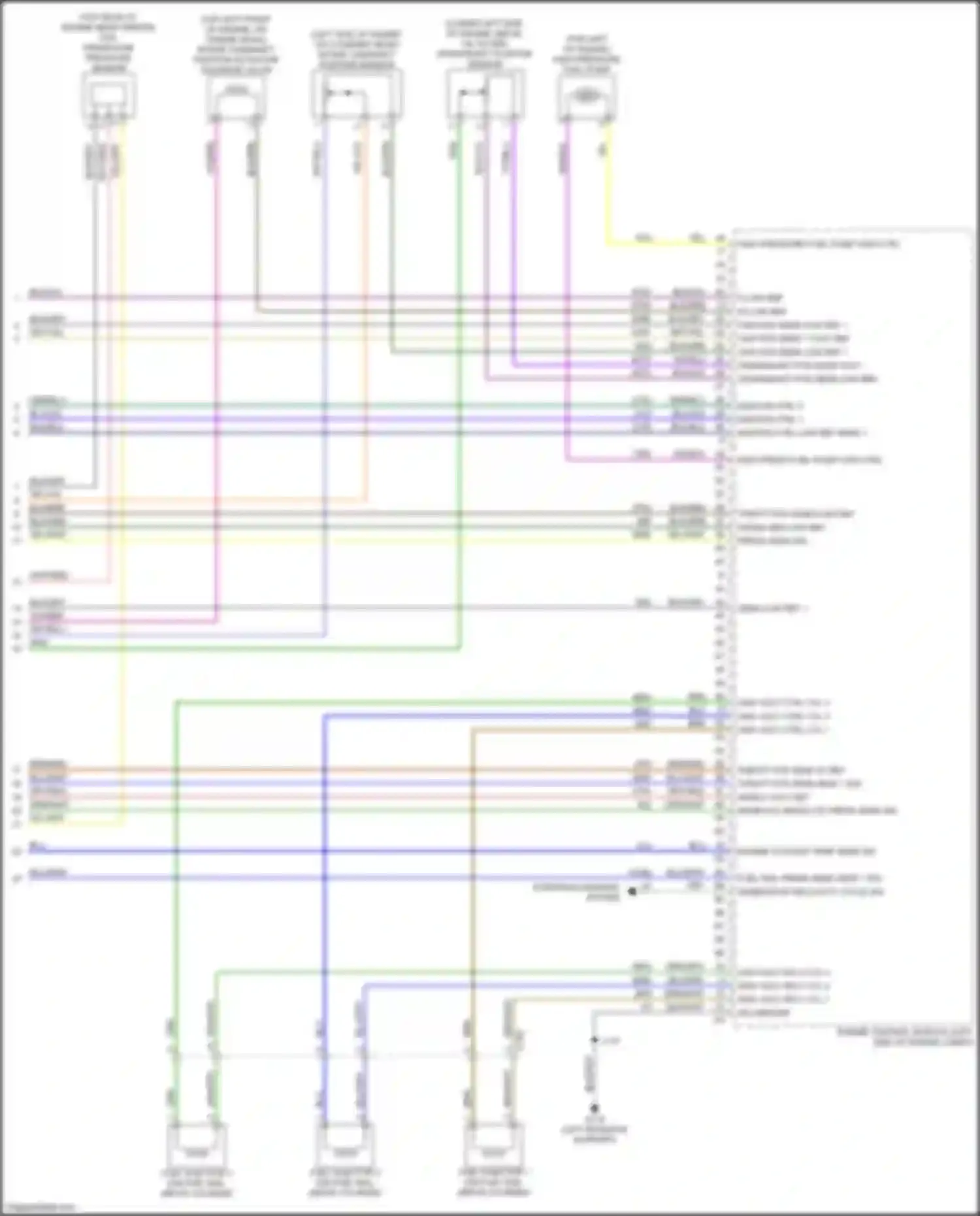 Wiring diagram cam pos sens 1 volt ref for Chevrolet Seeker I (2022-2024) (1 of 1)