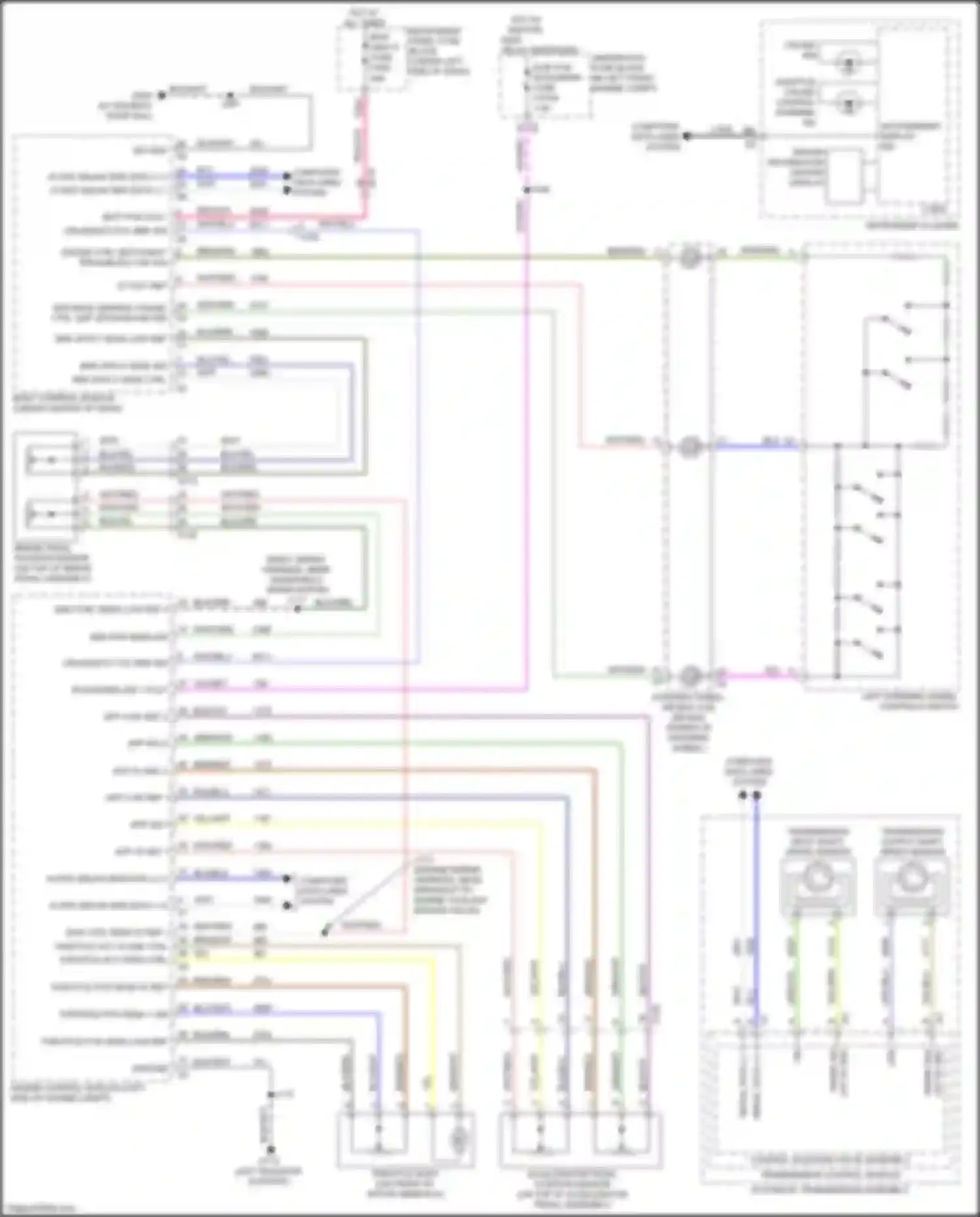 Wiring diagram computer data lines system for Chevrolet Seeker I (2022-2024) (6 of 86)