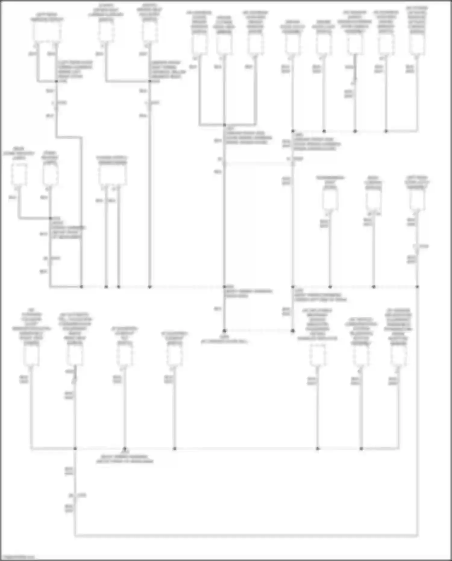 Wiring diagram driver door latch assembly for Chevrolet Seeker I (2022-2024) (4 of 9)