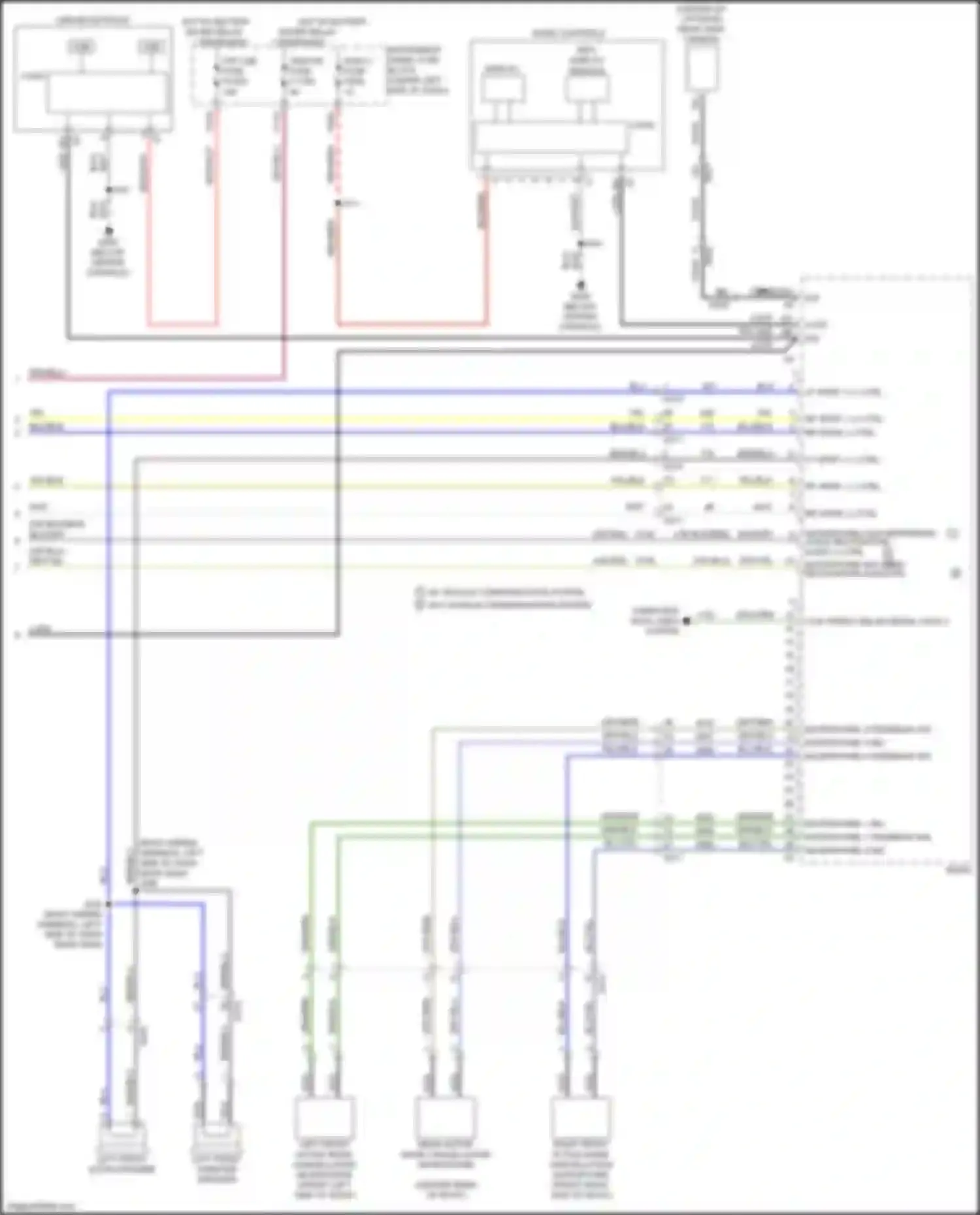 Wiring diagram microphone 1 sig for Chevrolet Seeker I (2022-2024) (1 of 4)