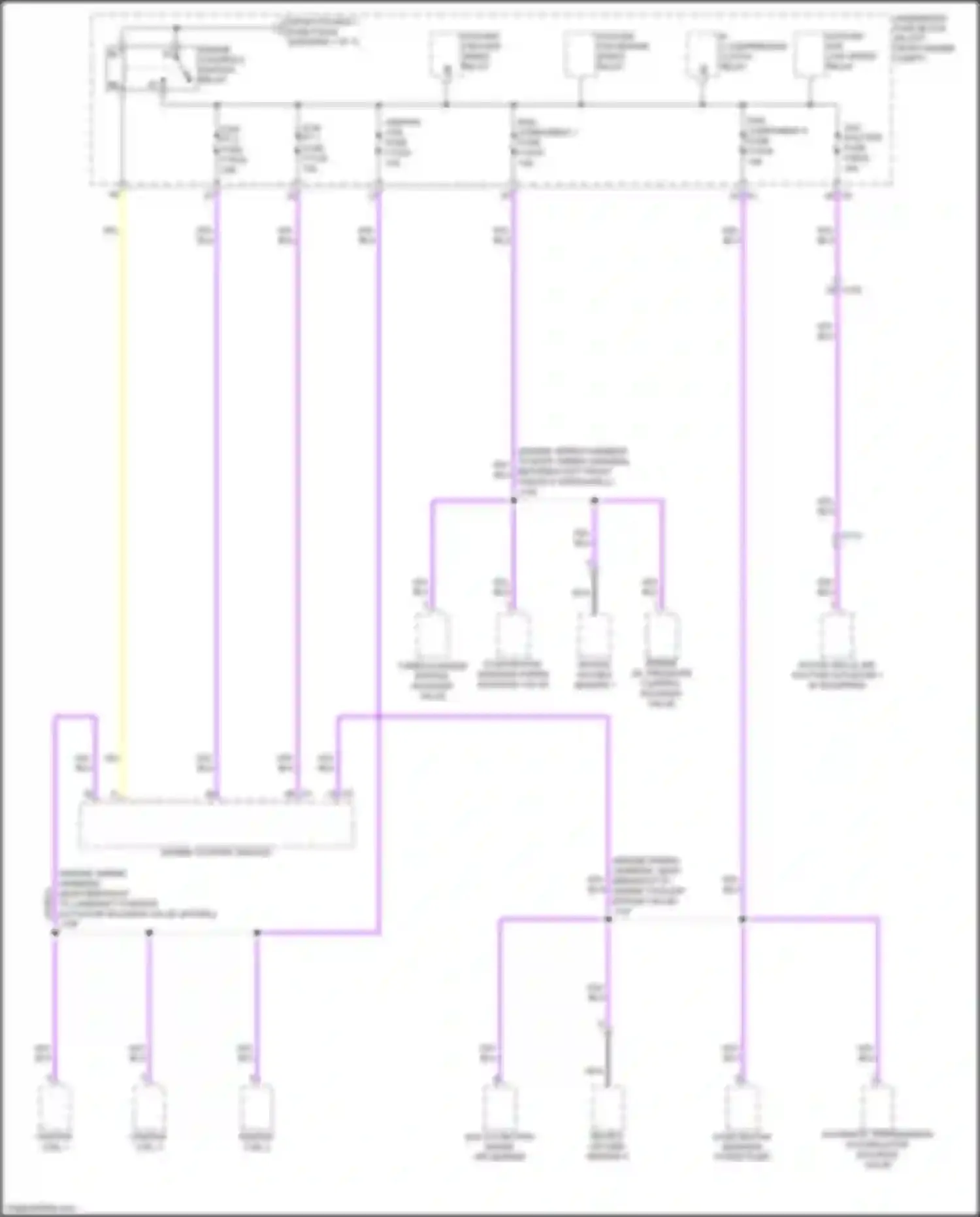 Wiring diagram multi-function intake air sensor for Chevrolet Seeker I (2022-2024) (3 of 4)