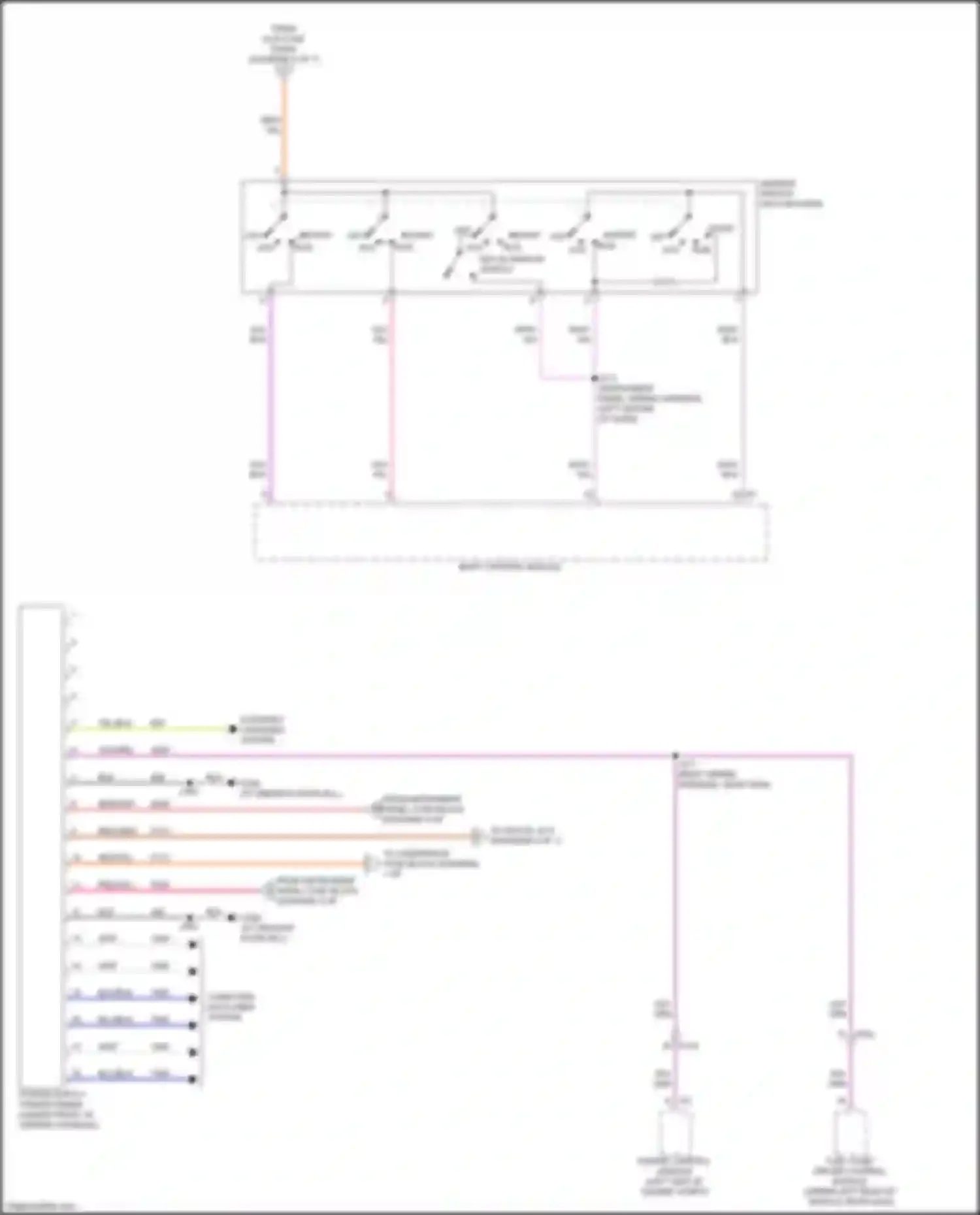 Wiring diagram run for Chevrolet Seeker I (2022-2024) (1 of 2)