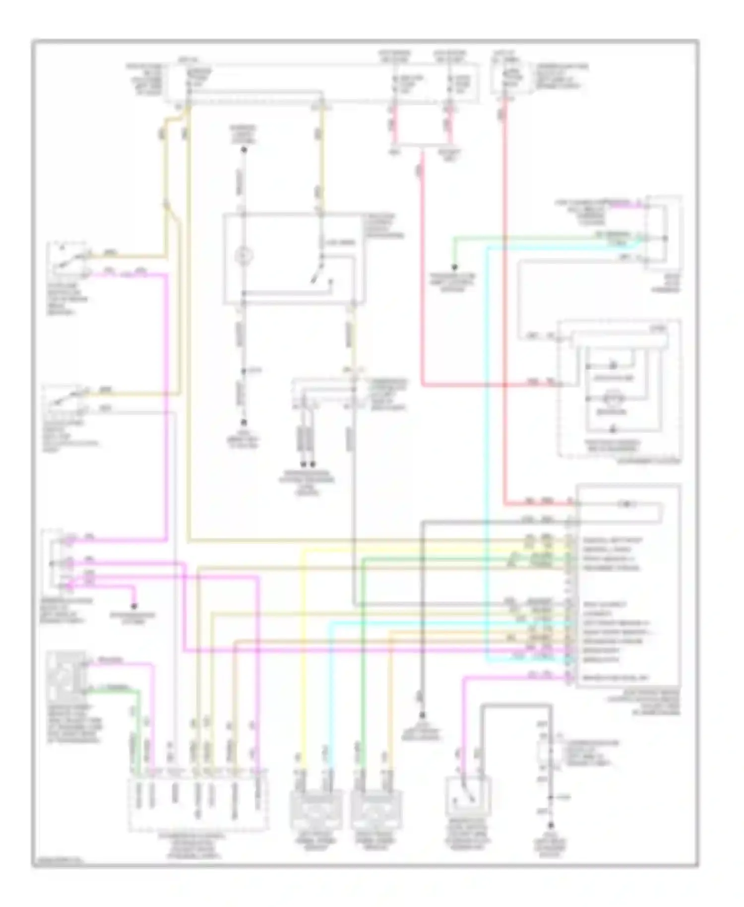 Silverado 1500 HD Chevrolet  (2001-2006): Anti-lock brake circuit