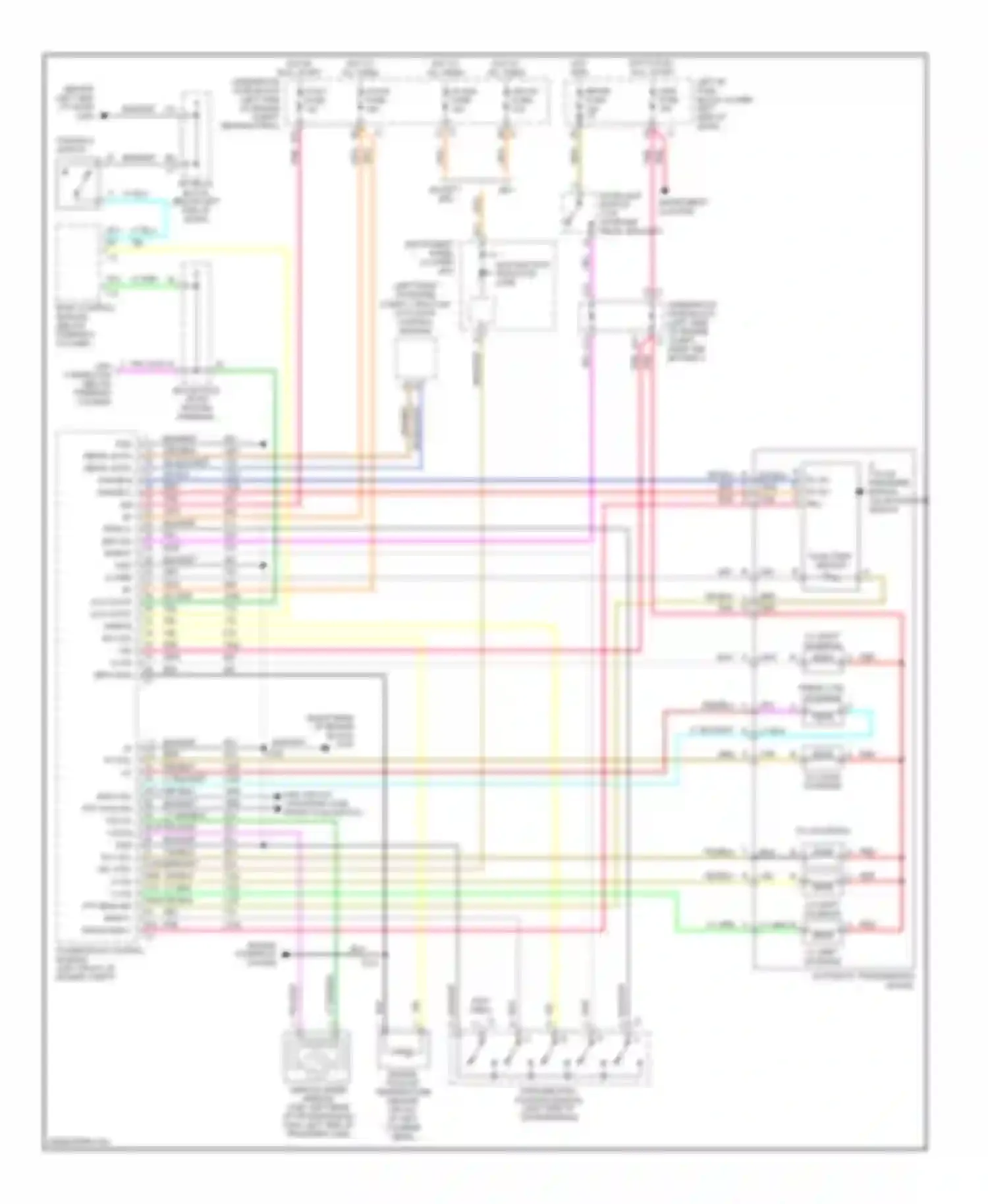 Wiring diagram malfunction indicator lamp for Chevrolet Silverado 1500 HD  (2001-2006) (12 of 29)