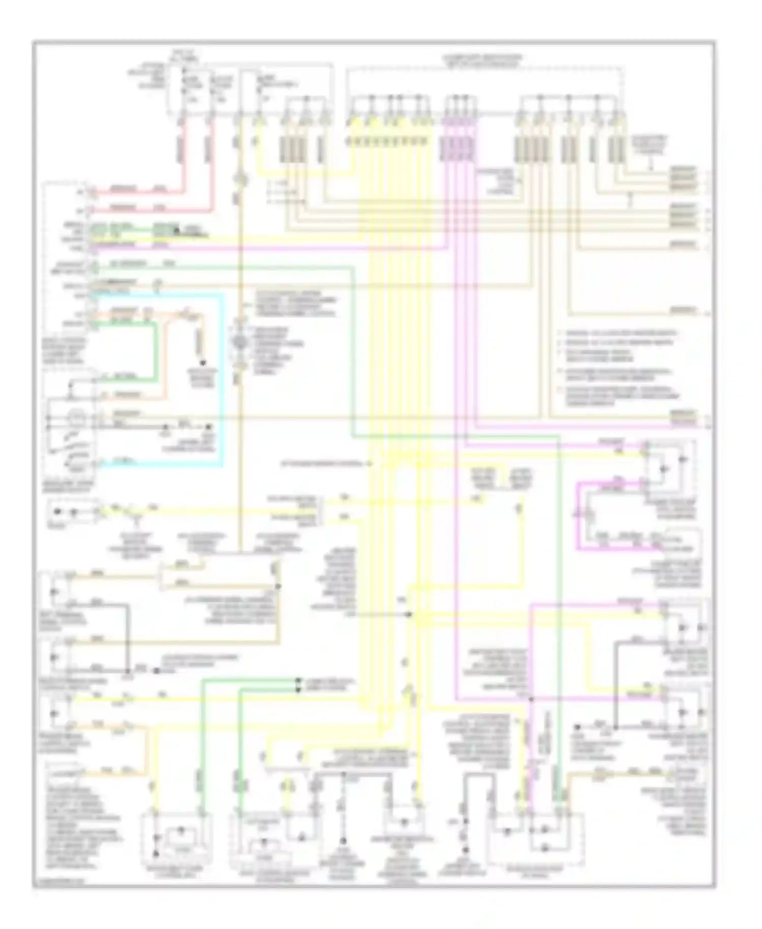 Silverado 1500 Chevrolet  (2000-2012): Instrument illumination circuit (1 of 2)