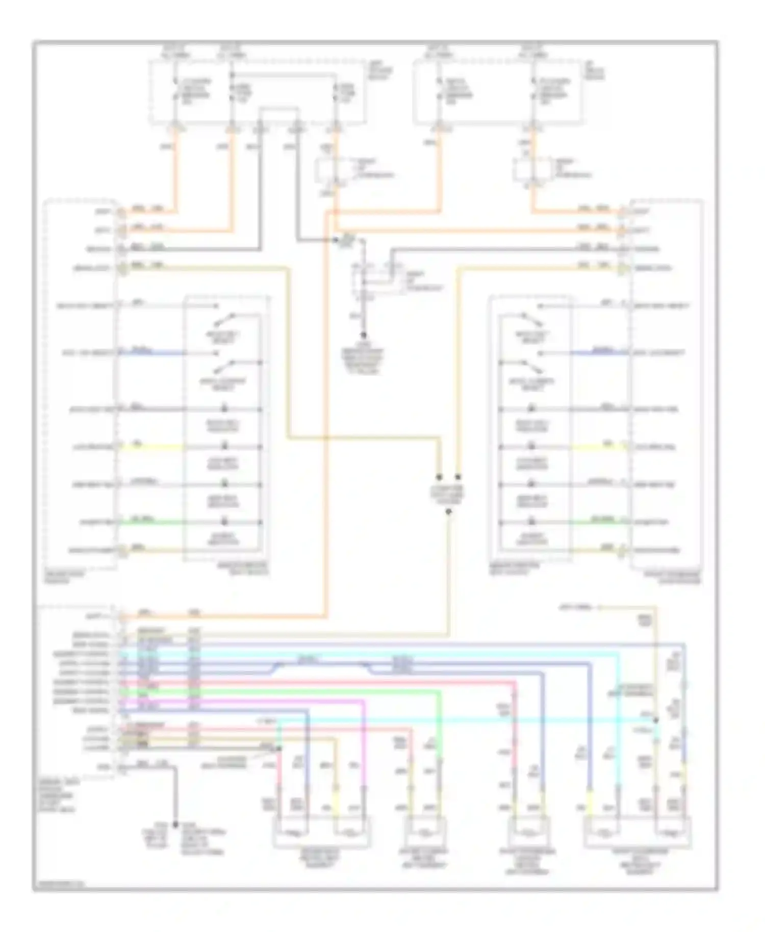 Wiring diagram bck, csh select for Chevrolet Silverado 1500  (2000-2012) (1 of 1)