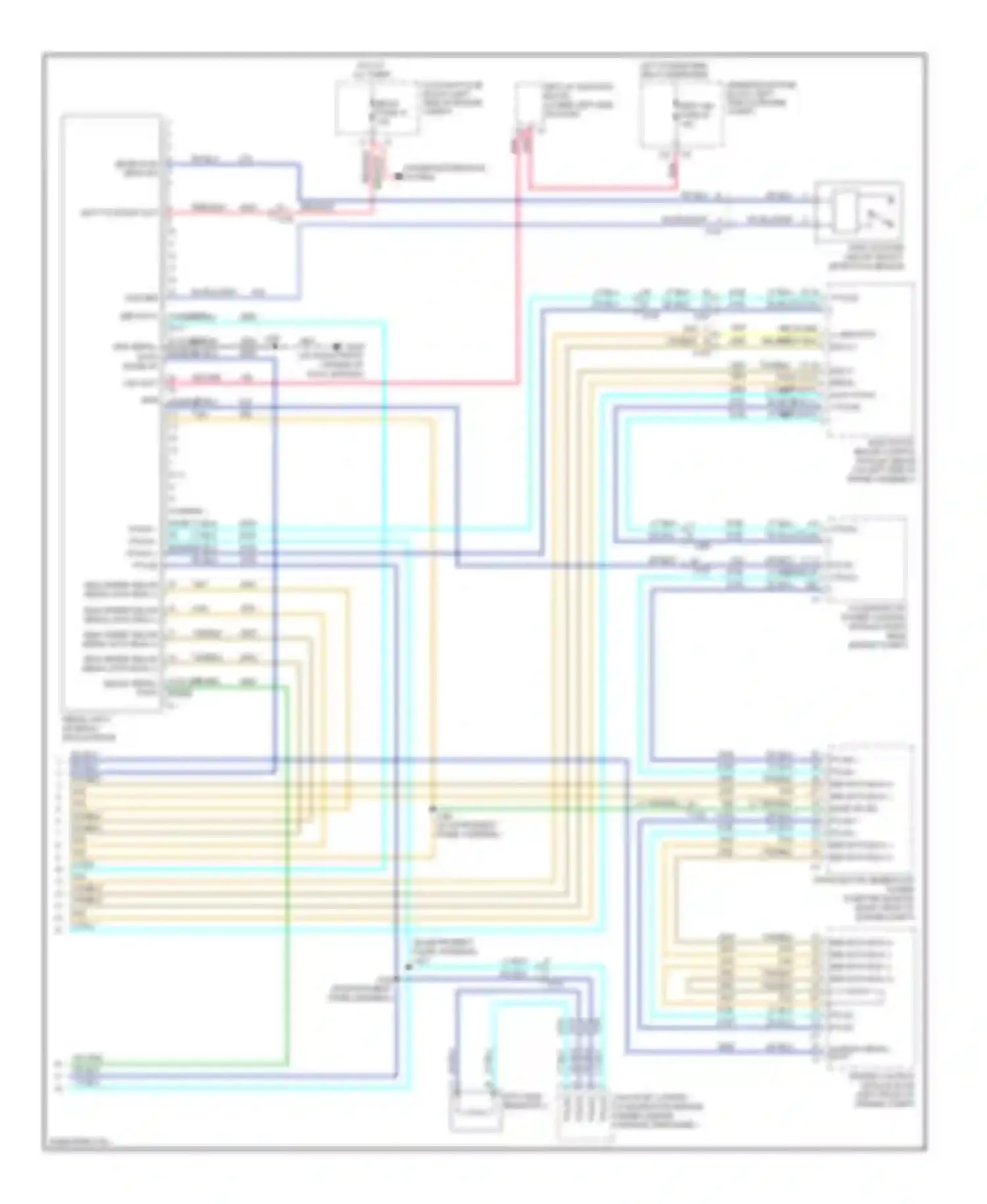 Wiring diagram data link resistor 2 for Chevrolet Silverado 1500  (2000-2012) (1 of 1)