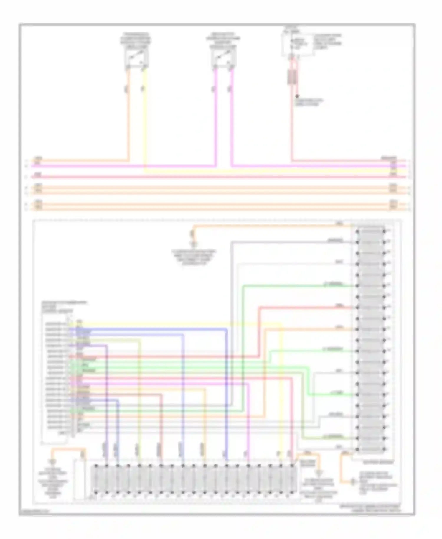 Wiring diagram drive motor generator battery control module for Chevrolet Silverado 1500  (2000-2012) (5 of 9)