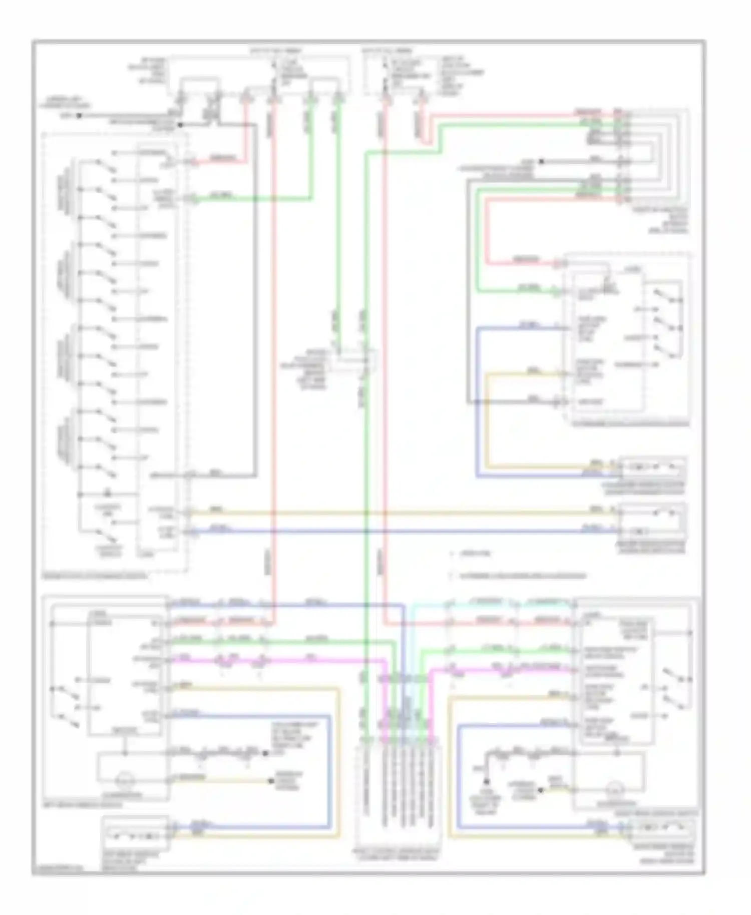 Wiring diagram i/p fuse block (left side of dash, for Chevrolet Silverado 1500  (2000-2012) (79 of 126)