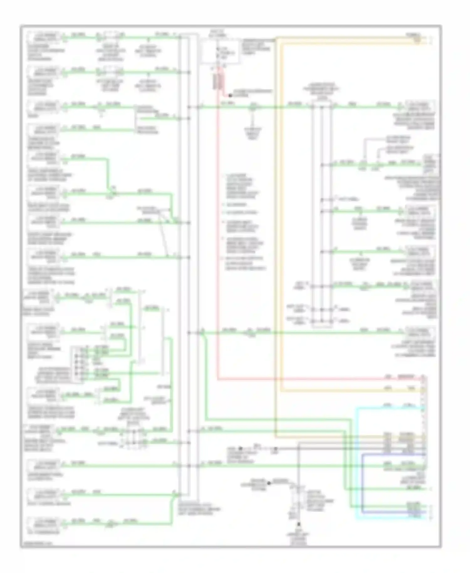 Wiring diagram i/p fuse block (left side of dash, for Chevrolet Silverado 1500  (2000-2012) (52 of 126)