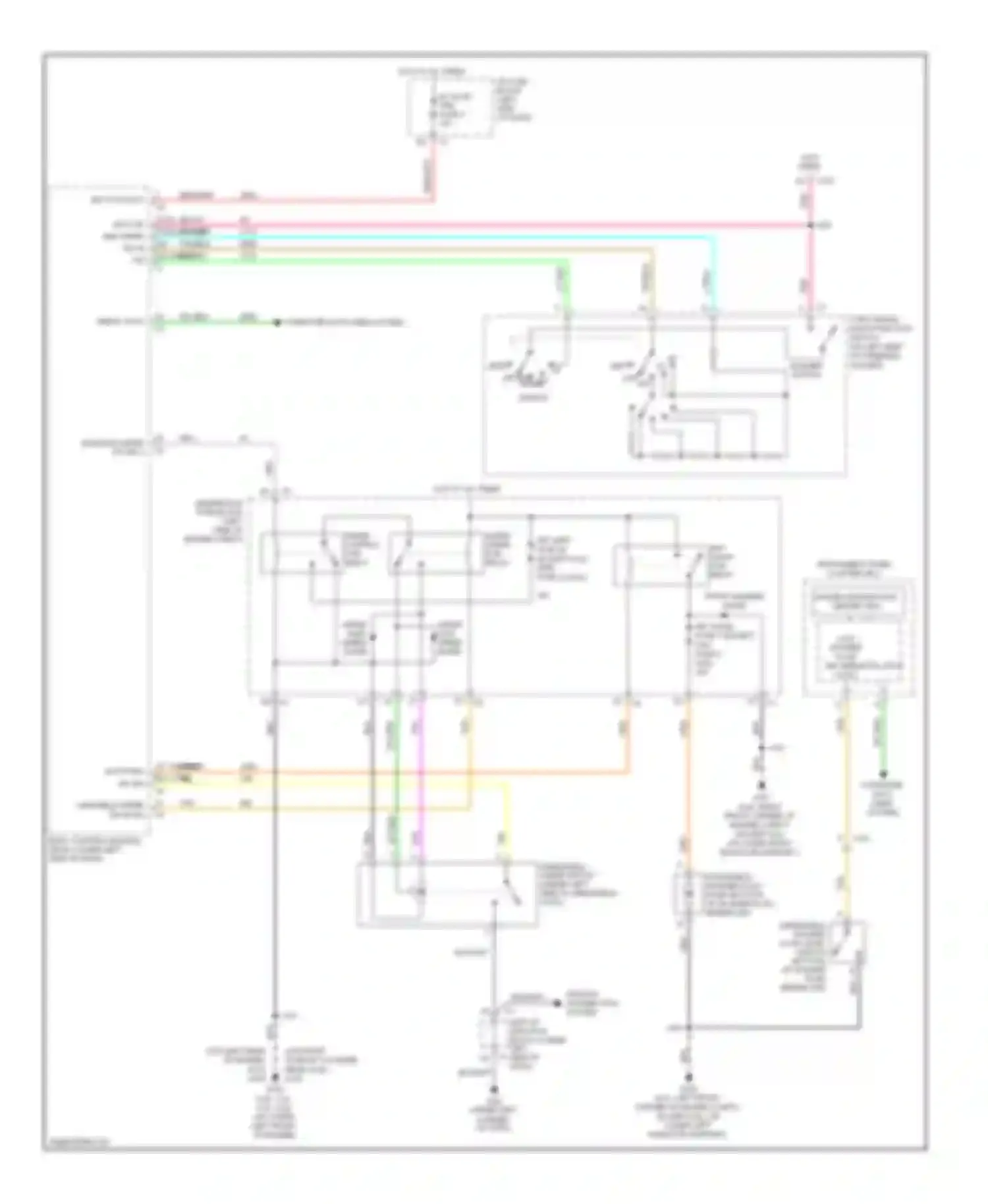 Wiring diagram i/p fuse block (left side of dash, for Chevrolet Silverado 1500  (2000-2012) (10 of 126)