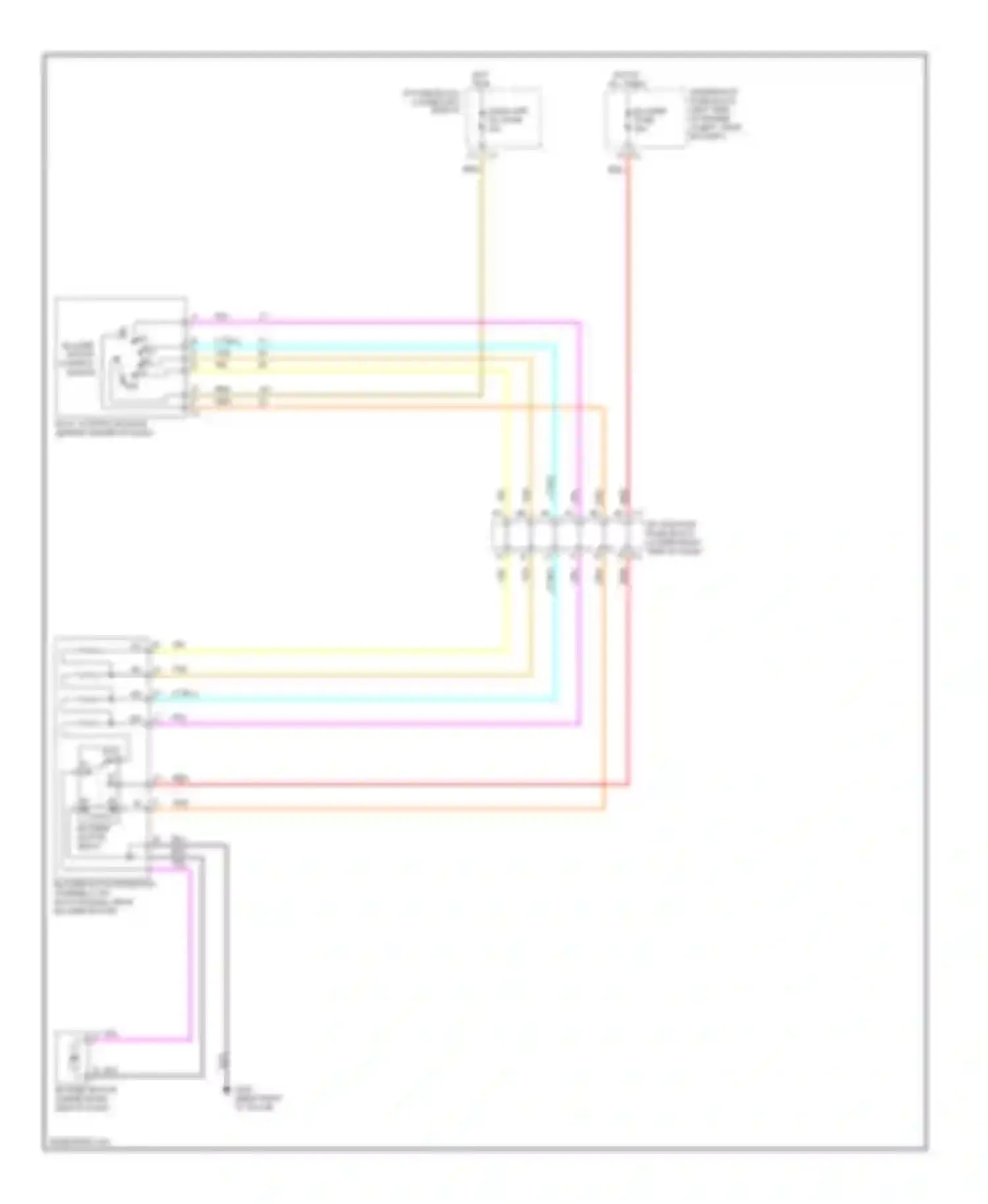 Wiring diagram i/p fuse block (lower left for Chevrolet Silverado 1500  (2000-2012) (1 of 1)