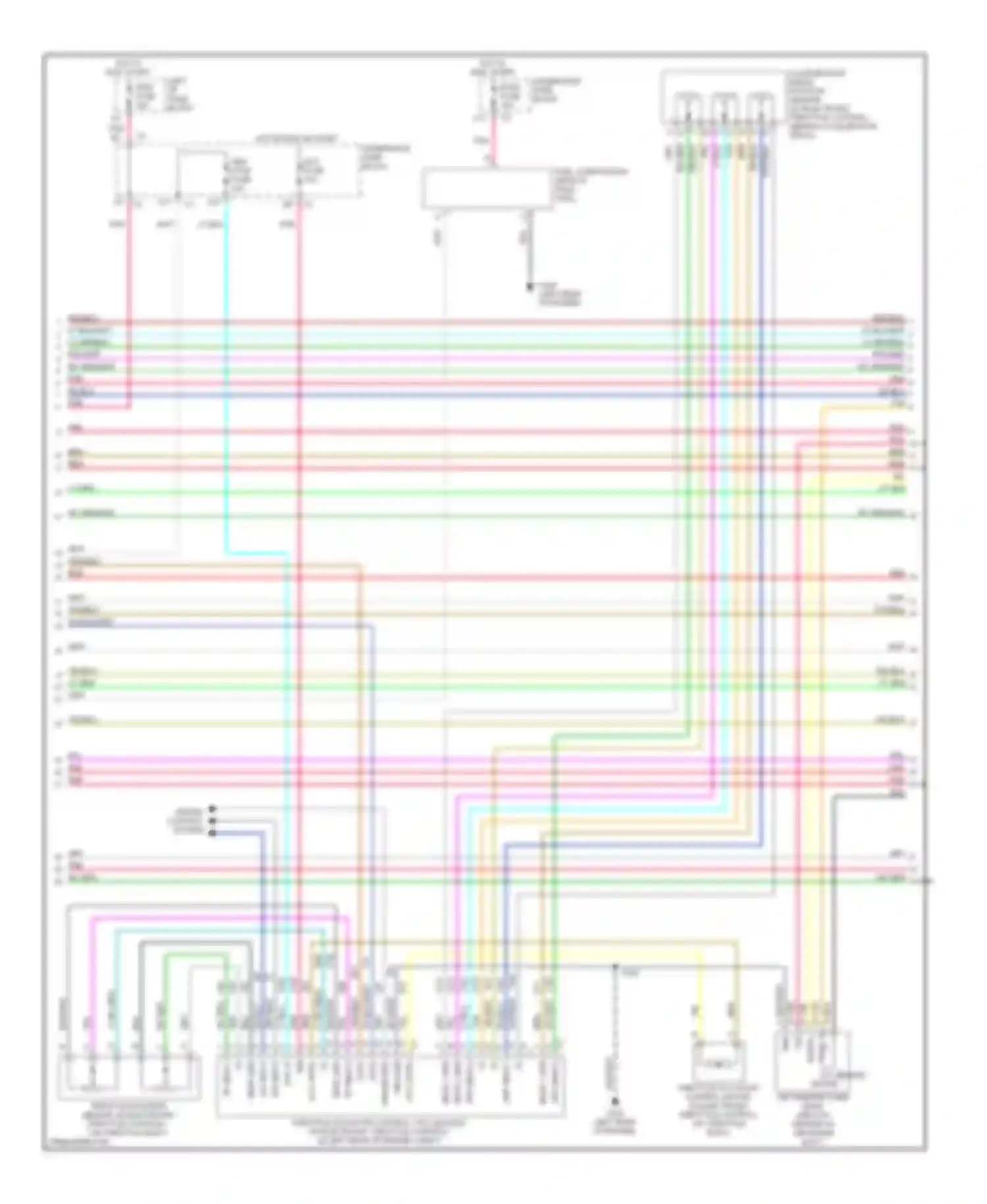 Wiring diagram left i/p fuse block for Chevrolet Silverado 1500  (2000-2012) (11 of 25)