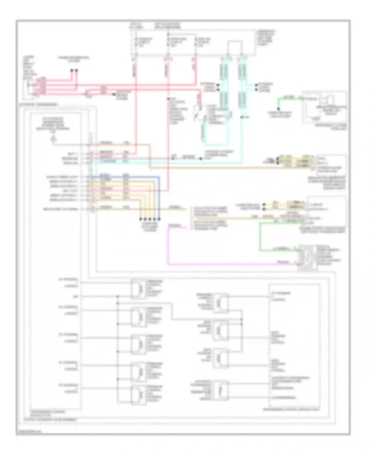Wiring diagram power distribution system for Chevrolet Silverado 1500  (2000-2012) (136 of 168)