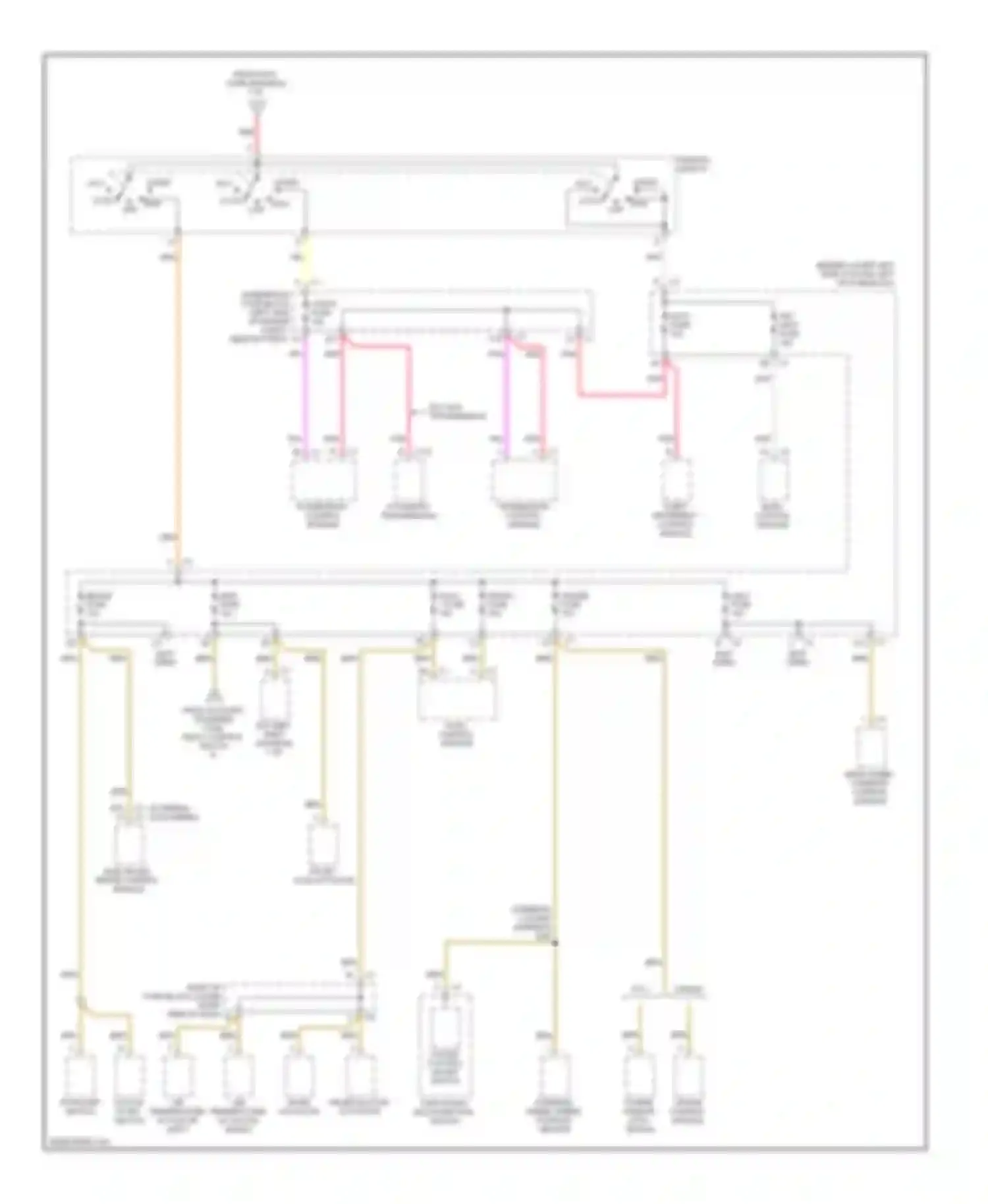 Wiring diagram rear wheel steering control module for Chevrolet Silverado 1500  (2000-2012) (7 of 14)