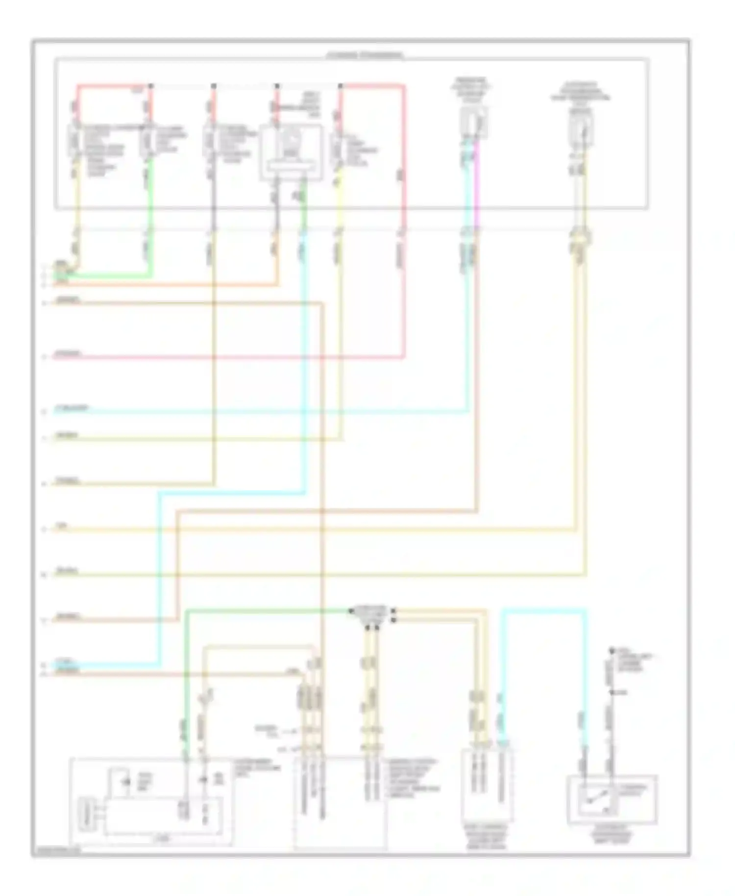 Wiring diagram replicated tos sig for Chevrolet Silverado 1500  (2000-2012) (1 of 6)