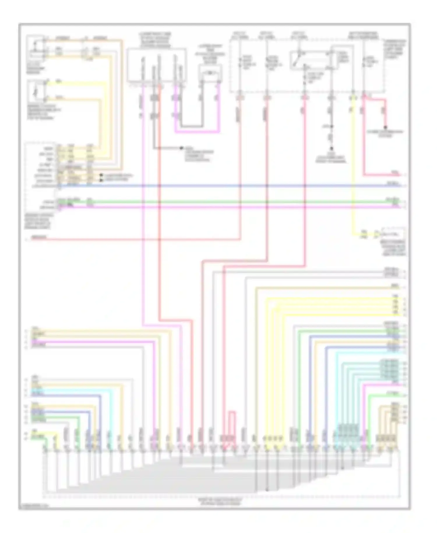 Wiring diagram sens sig data bus - data bus + for Chevrolet Silverado 1500  (2000-2012) (1 of 1)