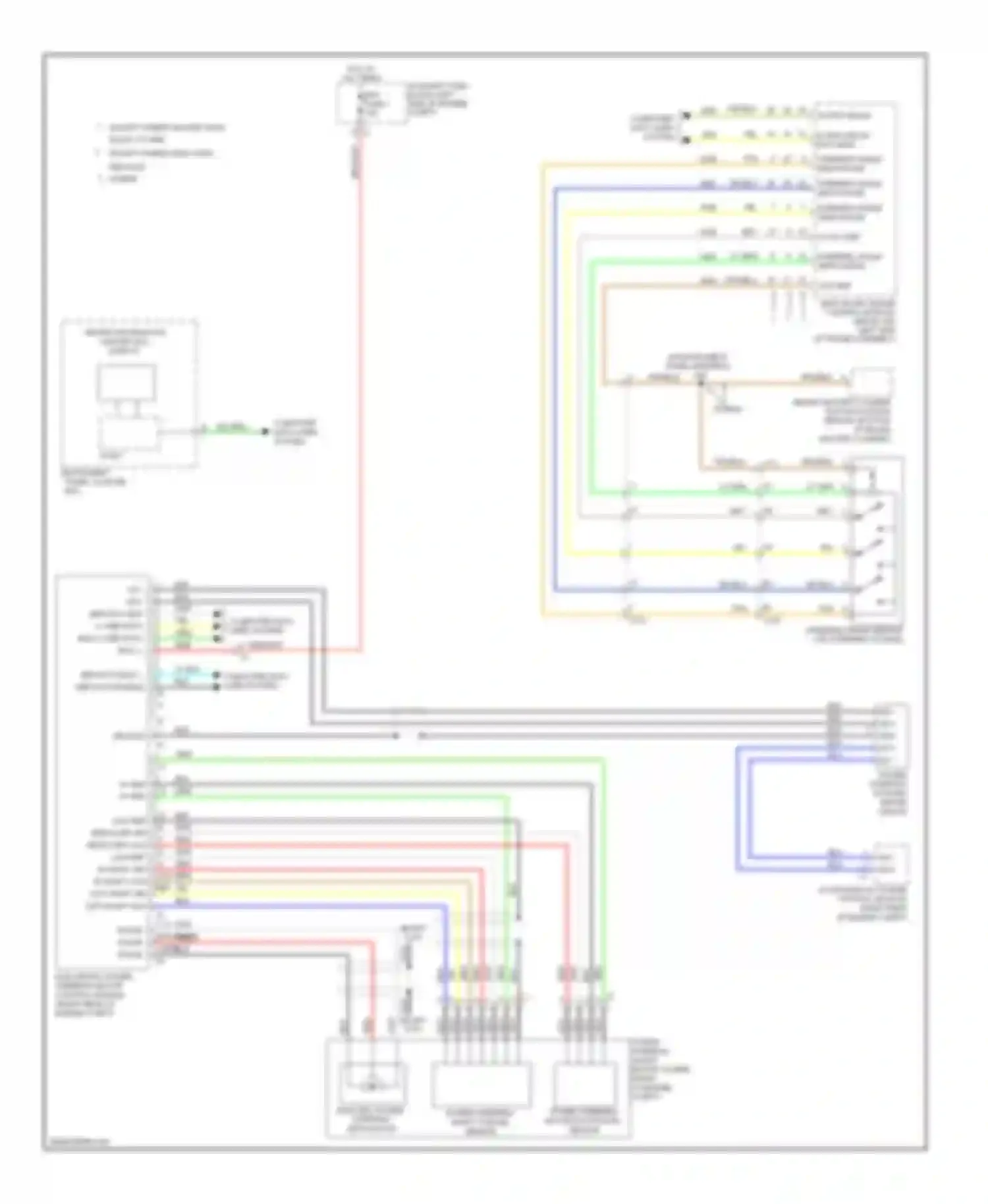 Wiring diagram steering angle sens phase a for Chevrolet Silverado 1500  (2000-2012) (1 of 1)