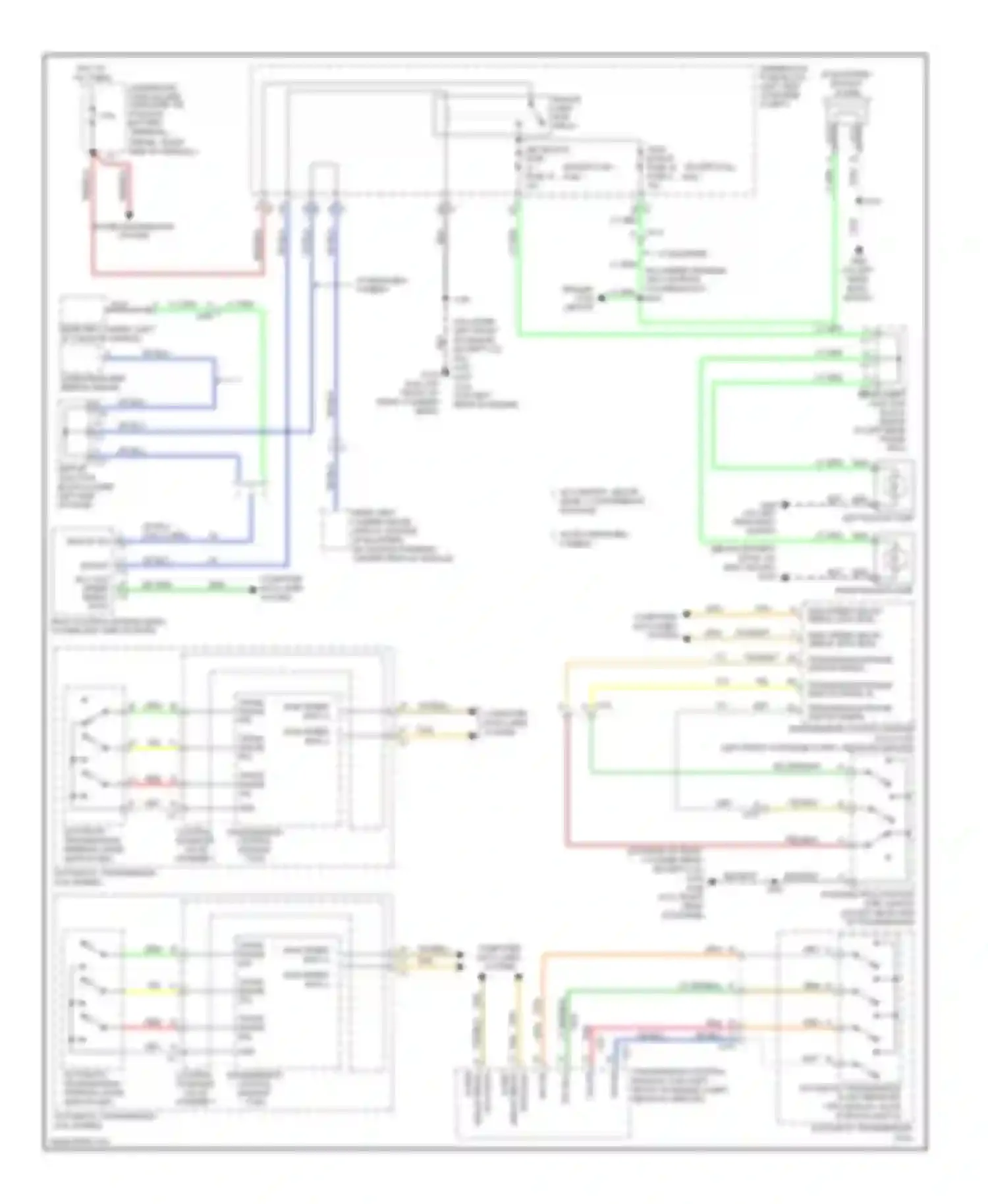 Wiring diagram trans range sig c for Chevrolet Silverado 1500  (2000-2012) (1 of 1)