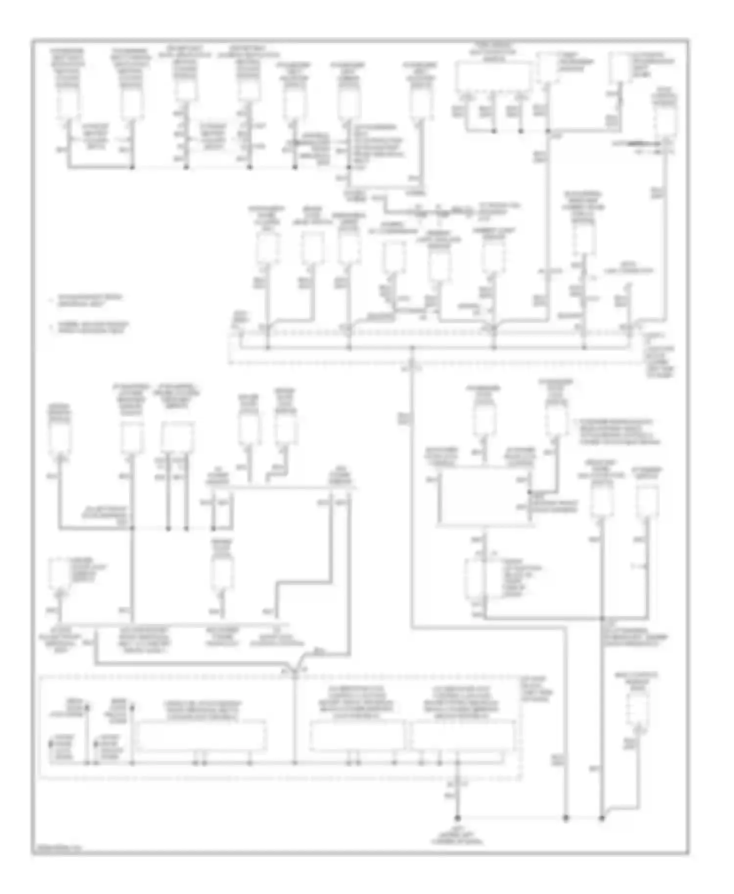 Wiring diagram turn signal/ multi-function switch for Chevrolet Silverado 1500  (2000-2012) (4 of 9)