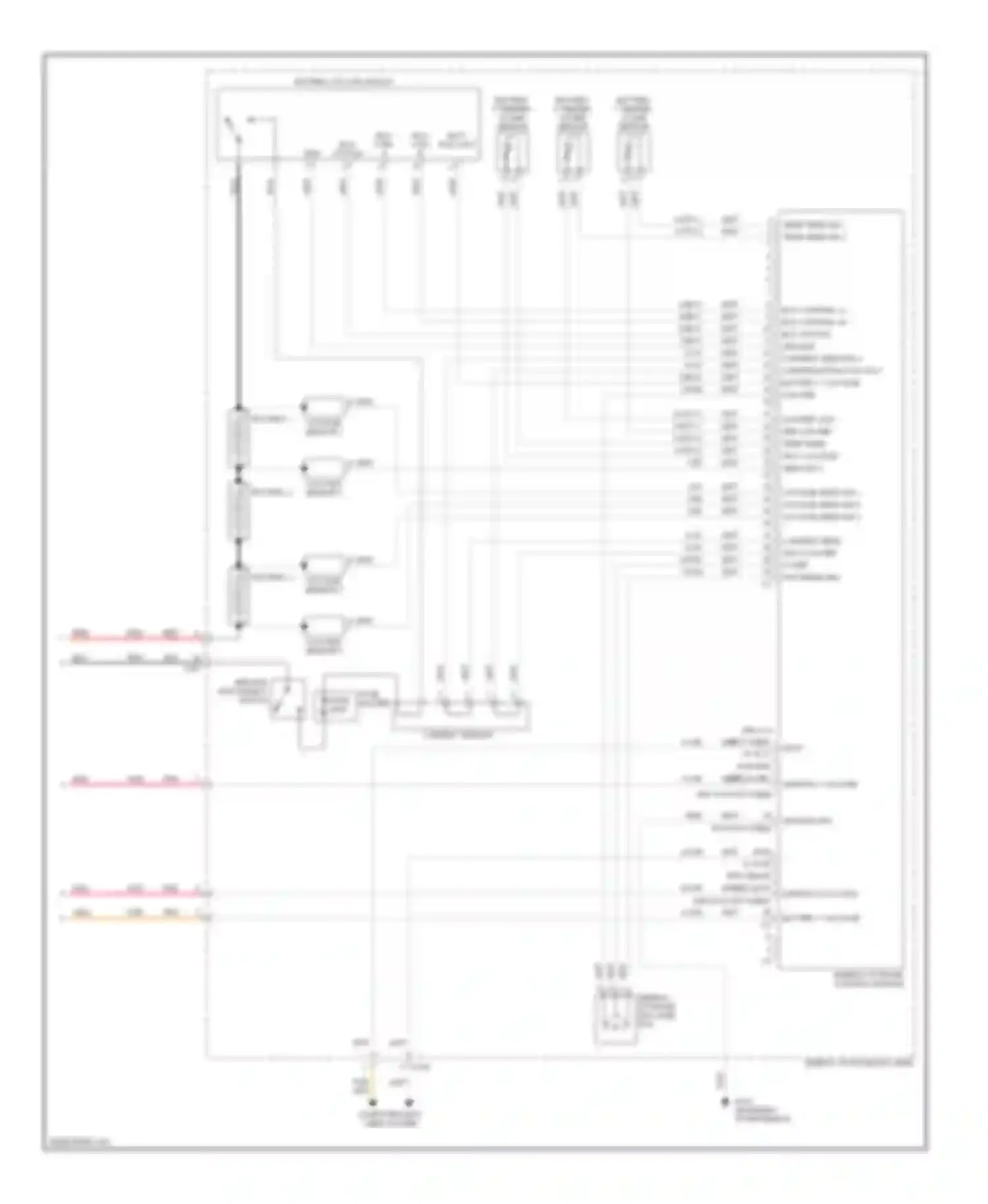 Wiring diagram voltage sensor 4 for Chevrolet Silverado 1500  (2000-2012) (1 of 1)