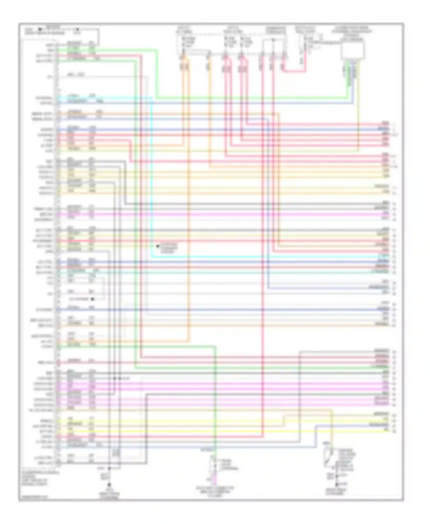 Silverado 2500 HD Chevrolet  (2002-2012): Wiring diagram engine performance 6.0l cng (1 of 7)