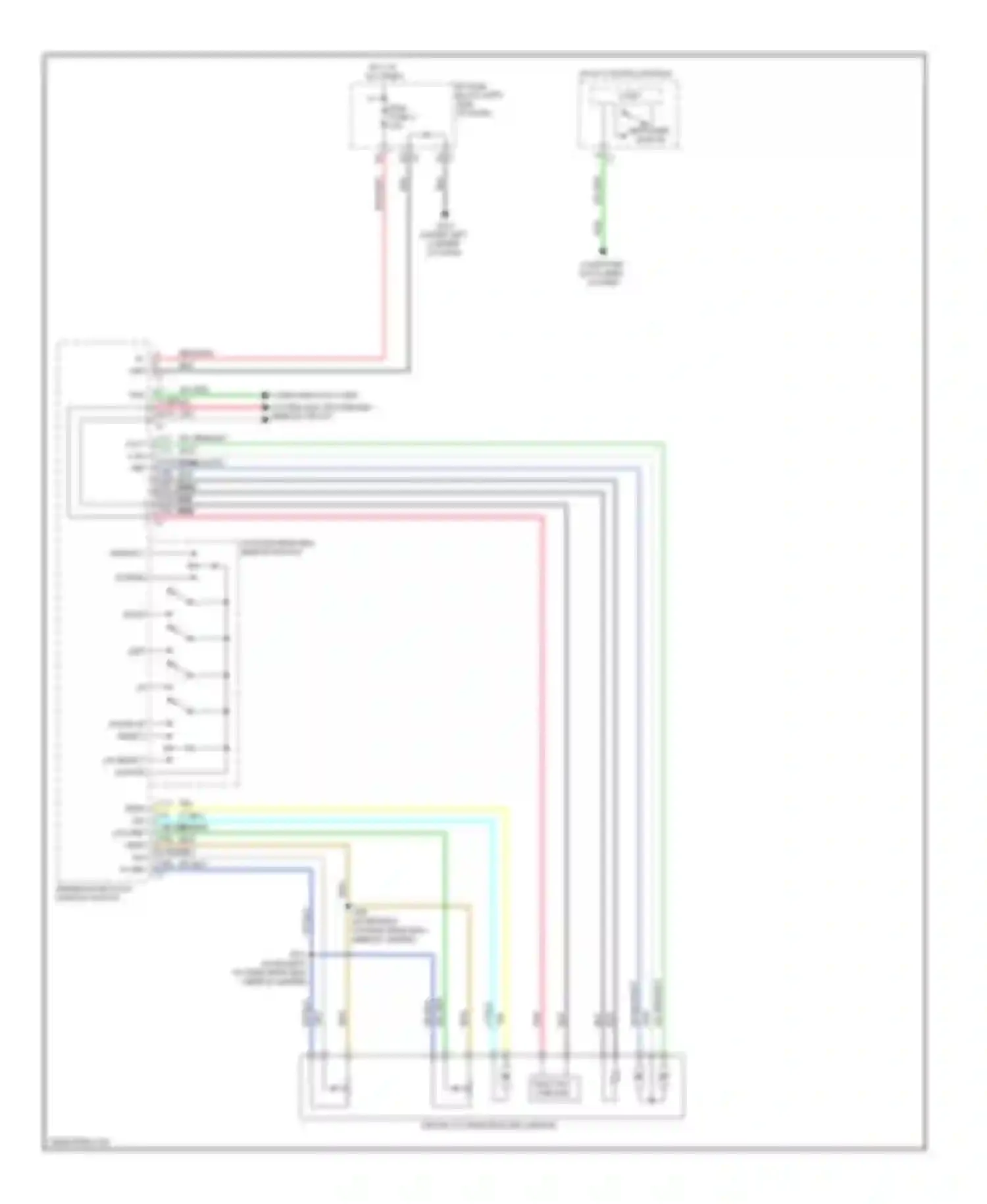 Wiring diagram computer data lines system electrochromic for Chevrolet Silverado 2500 HD  (2002-2012) (1 of 4)