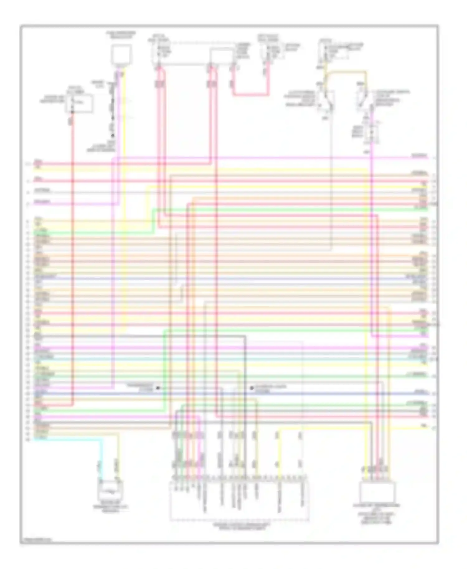 Wiring diagram frp sensor sig for Chevrolet Silverado 2500 HD  (2002-2012) (1 of 3)